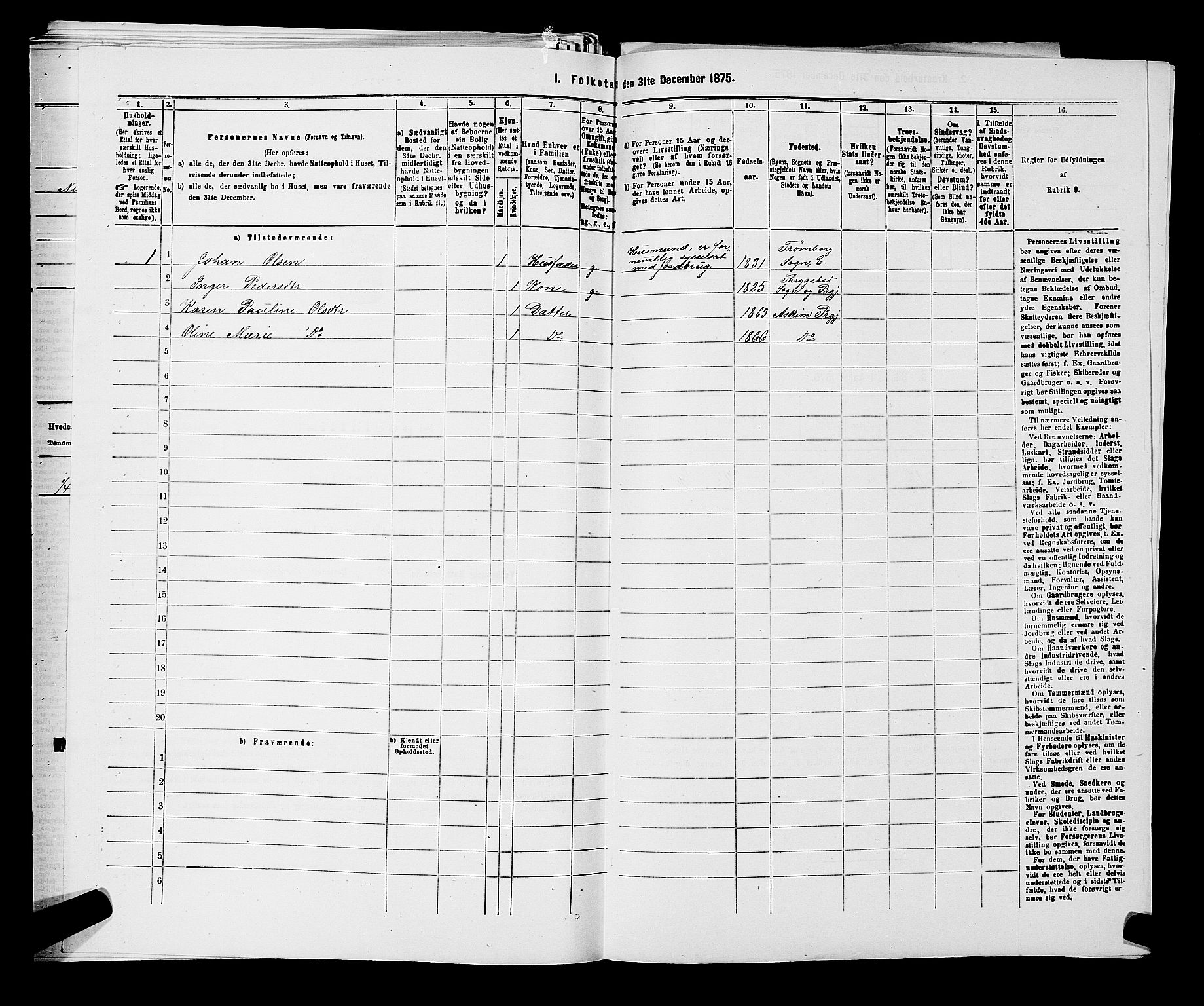 RA, 1875 census for 0124P Askim, 1875, p. 275