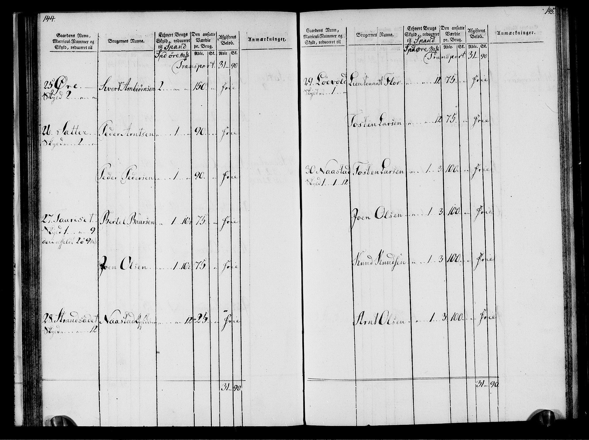 Rentekammeret inntil 1814, Realistisk ordnet avdeling, AV/RA-EA-4070/N/Ne/Nea/L0133: Nordmøre fogderi. Oppebørselsregister, 1803, p. 75