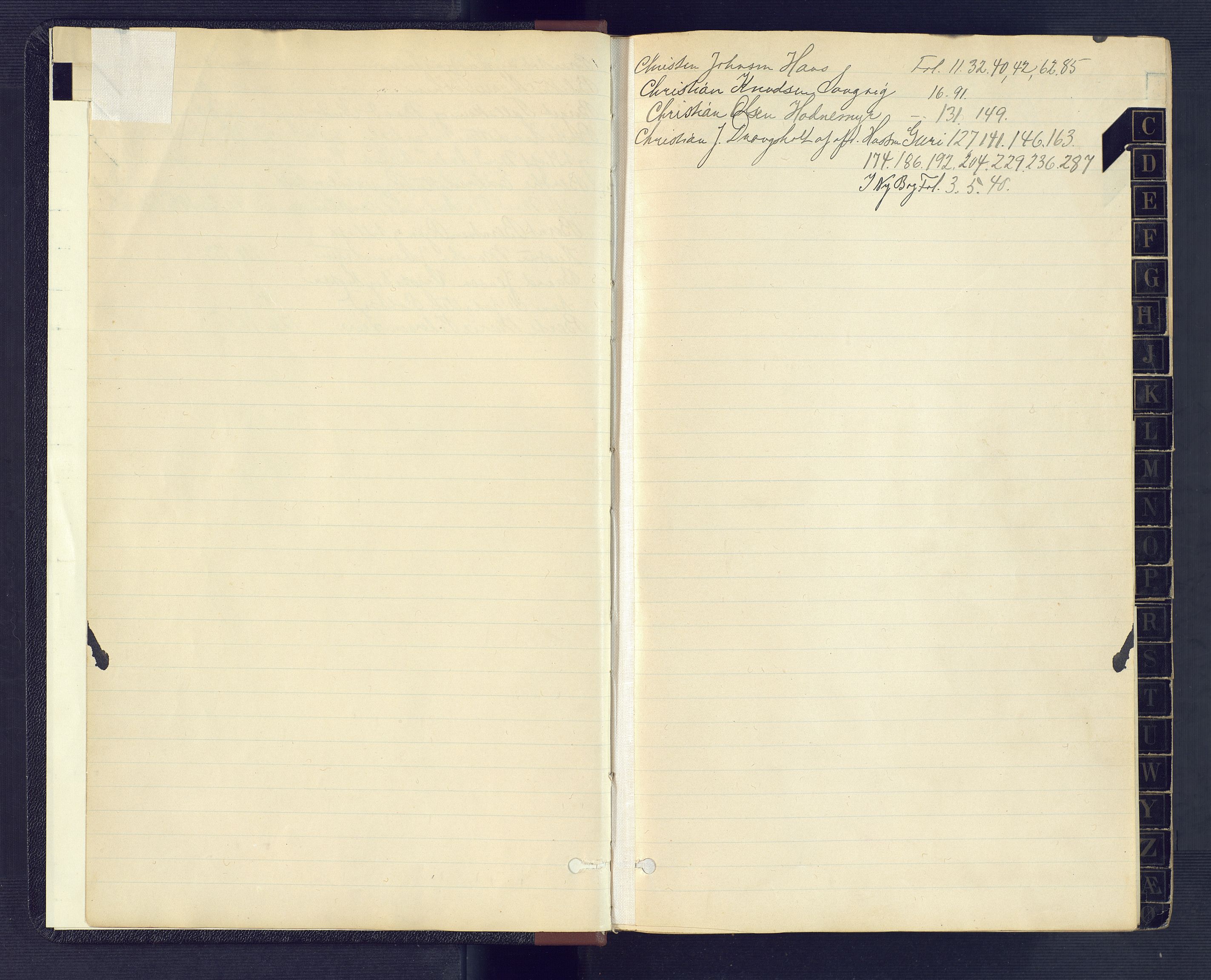 Torridal sorenskriveri, SAK/1221-0012/H/Hc/L0021: Skifteforhandlingsprotokoll med navneregister nr. 7, 1907-1911