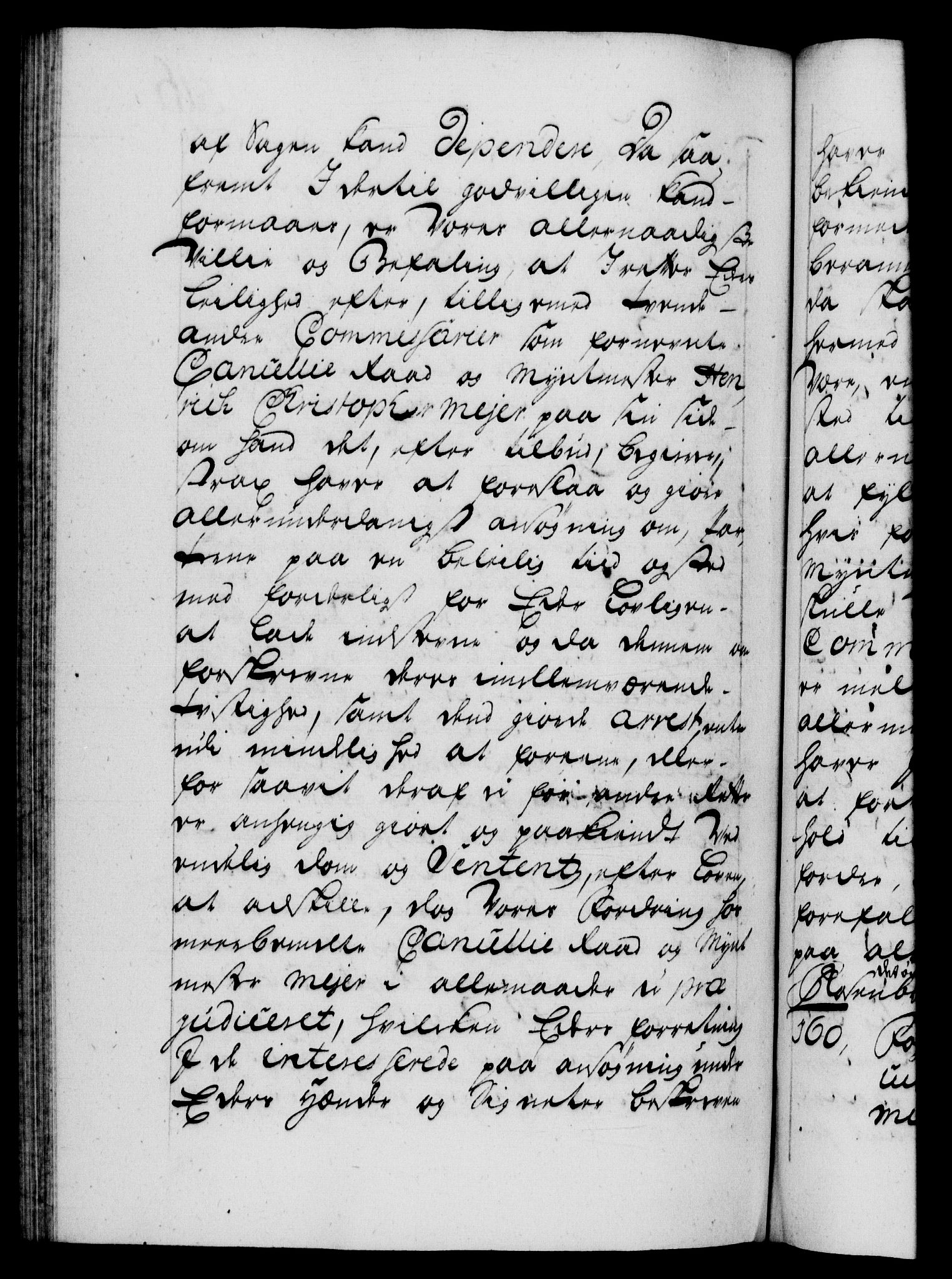 Danske Kanselli 1572-1799, AV/RA-EA-3023/F/Fc/Fca/Fcab/L0023: Norske tegnelser, 1725-1727, p. 516b