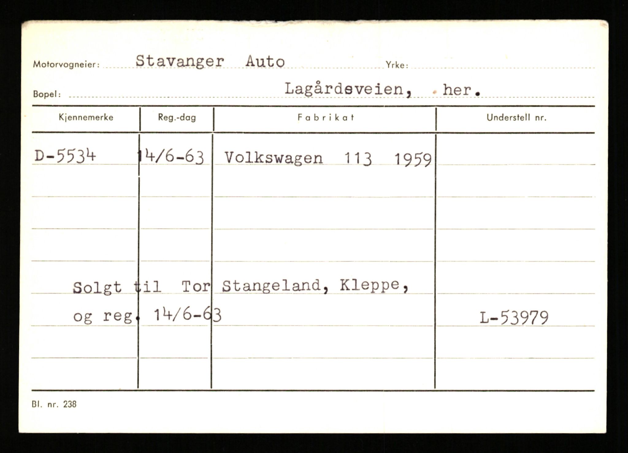 Stavanger trafikkstasjon, AV/SAST-A-101942/0/G/L0001: Registreringsnummer: 0 - 5782, 1930-1971, p. 3275