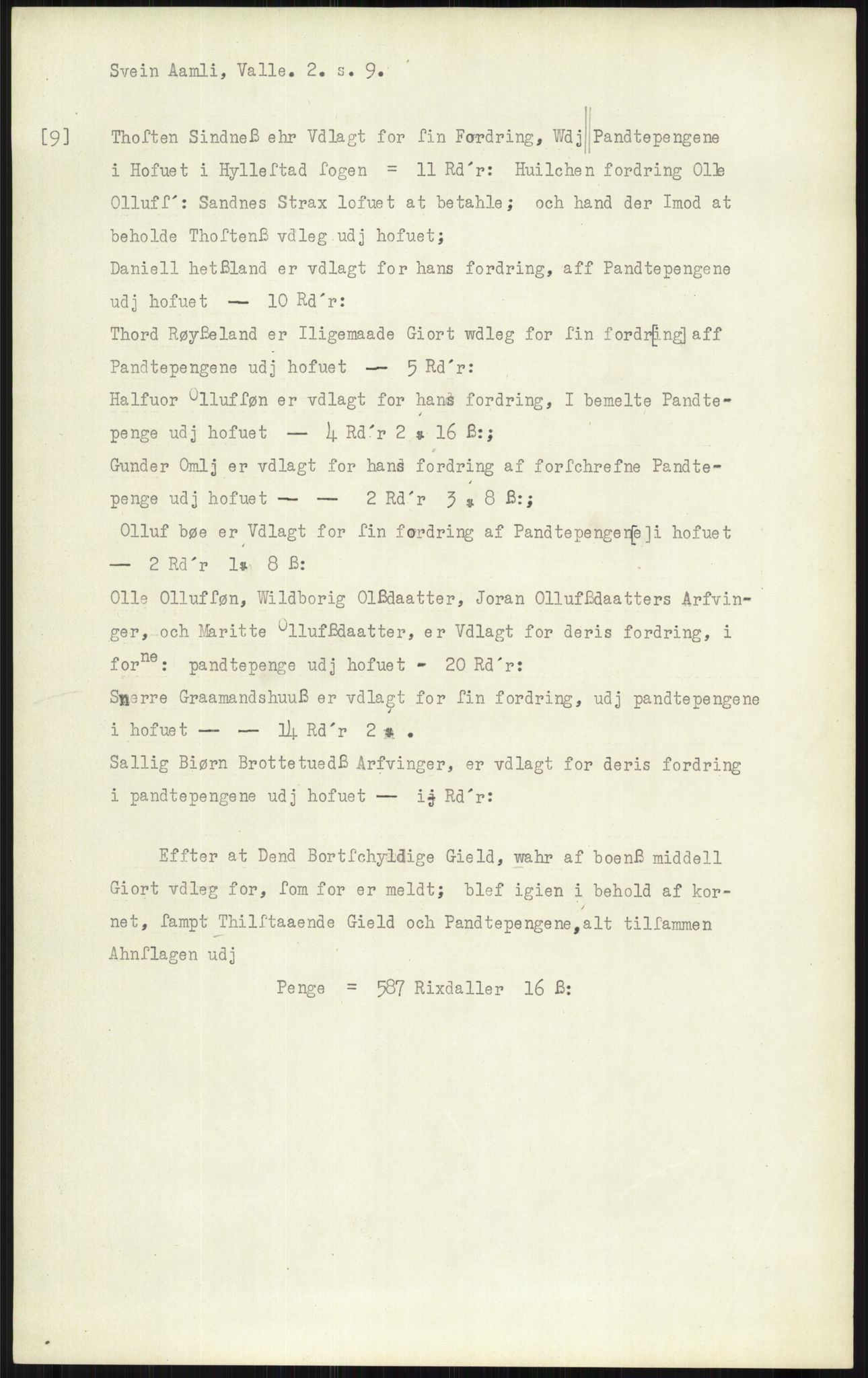 Samlinger til kildeutgivelse, Diplomavskriftsamlingen, AV/RA-EA-4053/H/Ha, p. 220