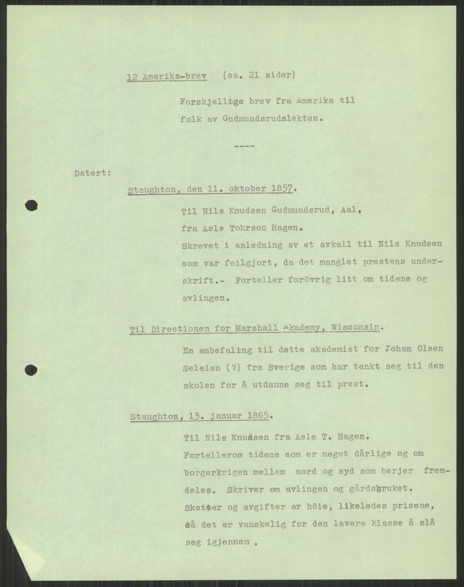 Samlinger til kildeutgivelse, Amerikabrevene, AV/RA-EA-4057/F/L0037: Arne Odd Johnsens amerikabrevsamling I, 1855-1900, p. 1135