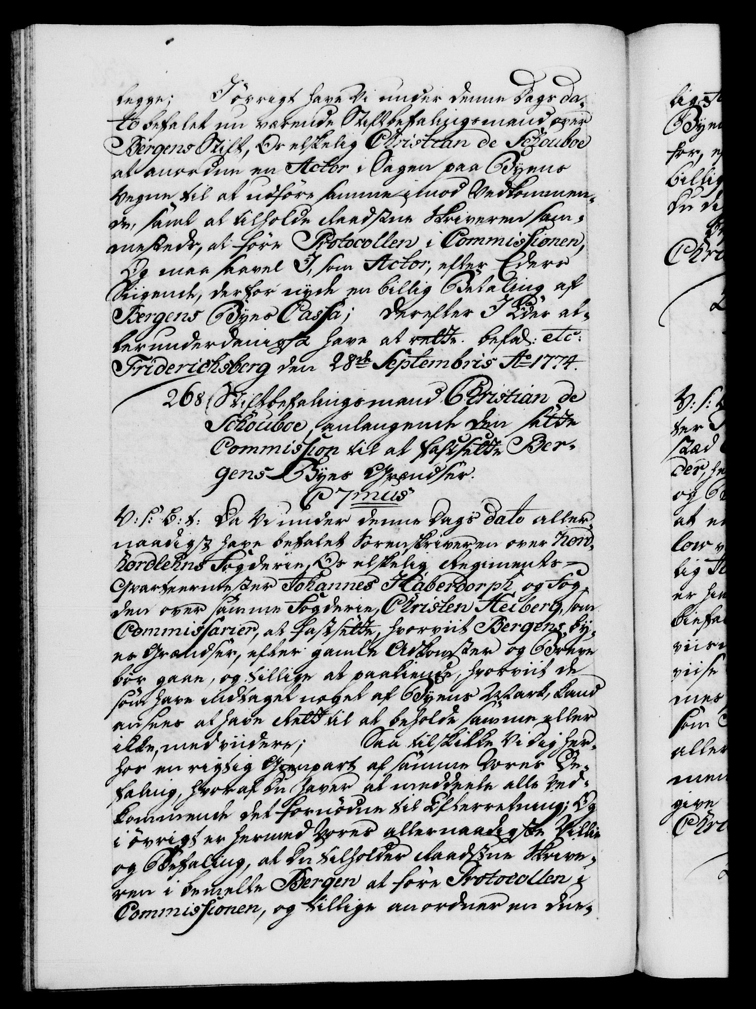 Danske Kanselli 1572-1799, AV/RA-EA-3023/F/Fc/Fca/Fcab/L0041: Norske tegnelser, 1773-1776, p. 436b