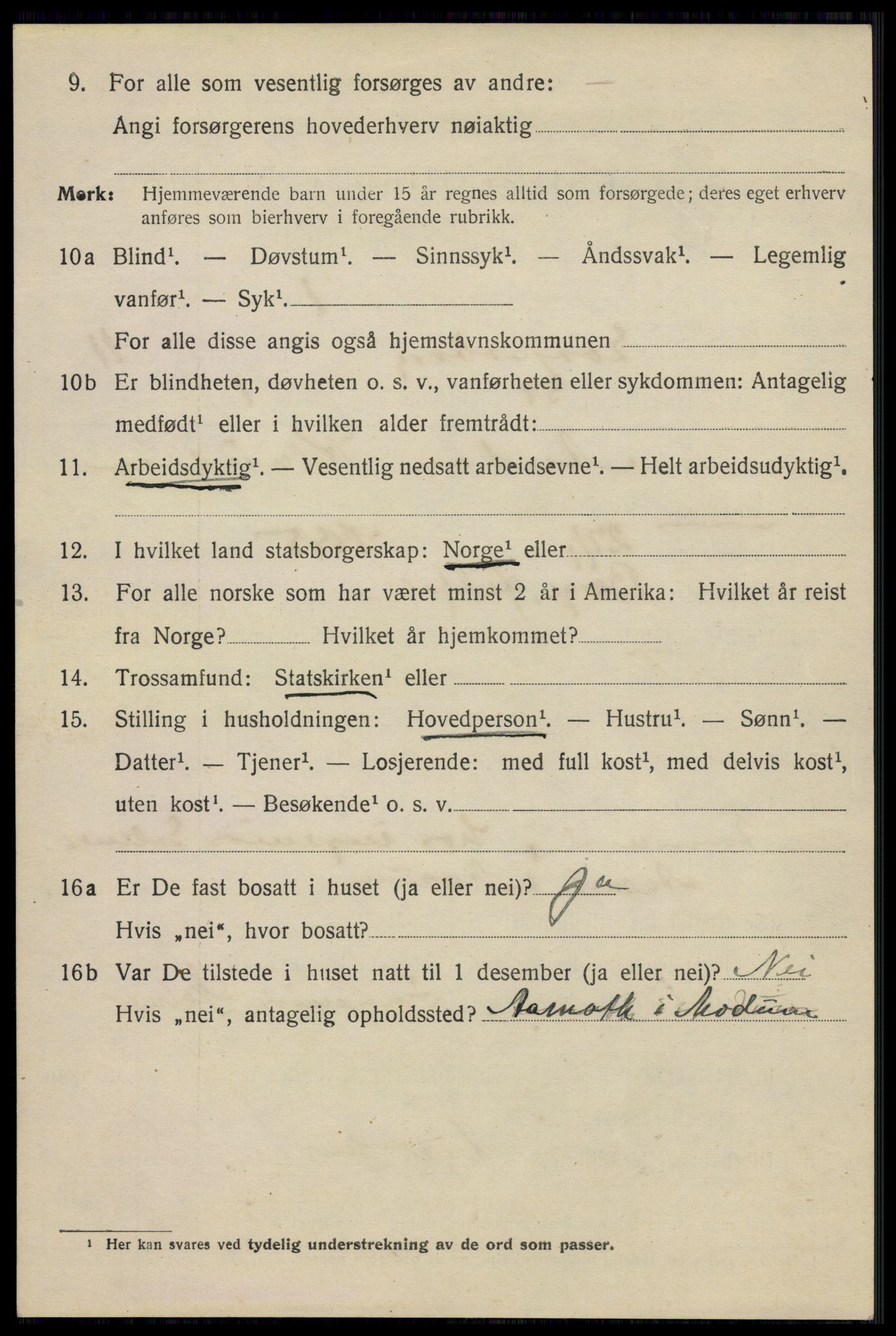 SAO, 1920 census for Sarpsborg, 1920, p. 23965