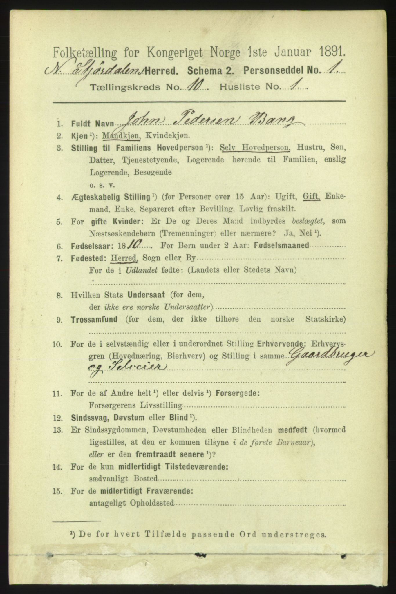 RA, 1891 census for 1714 Nedre Stjørdal, 1891, p. 5513