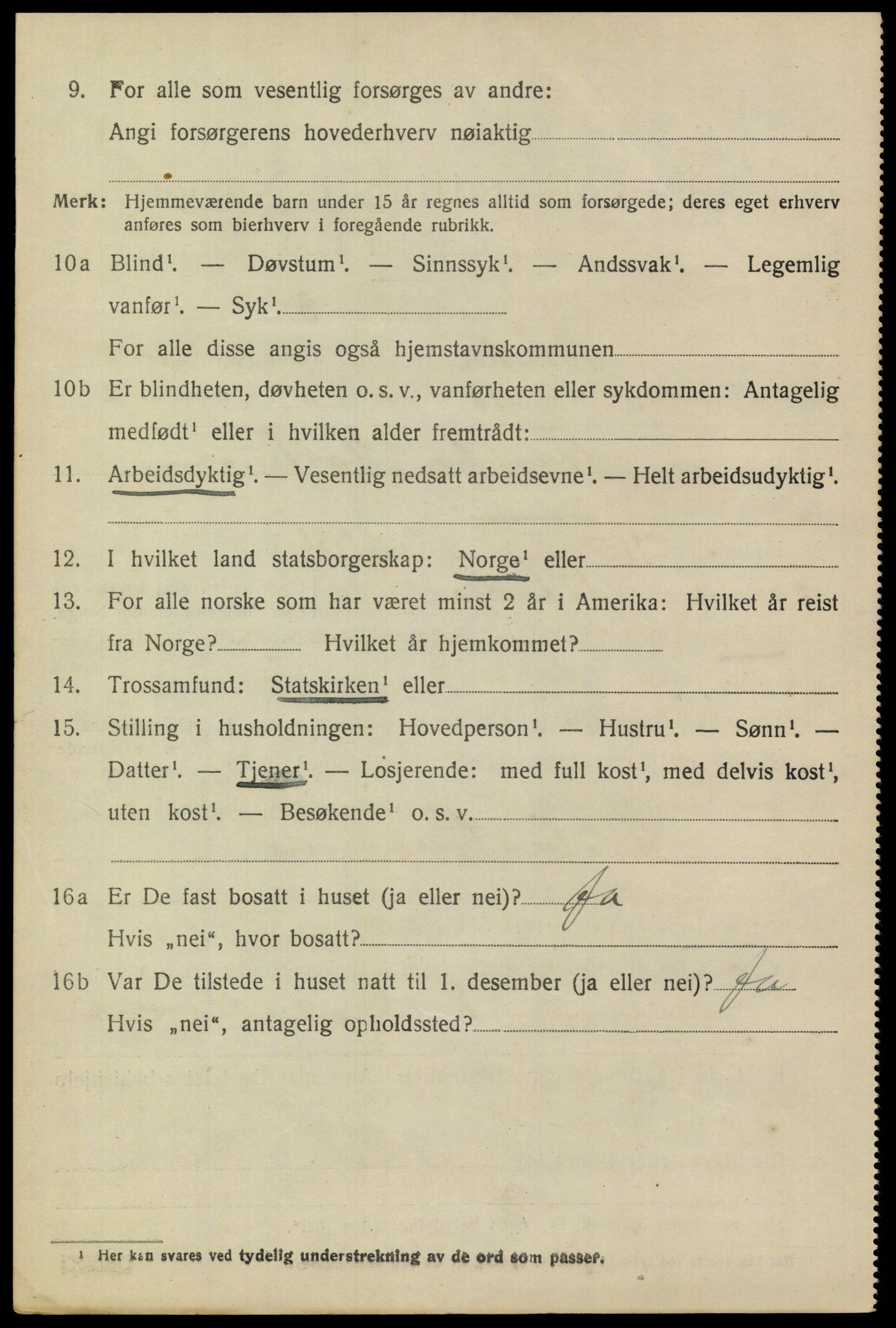 SAO, 1920 census for Blaker, 1920, p. 1988