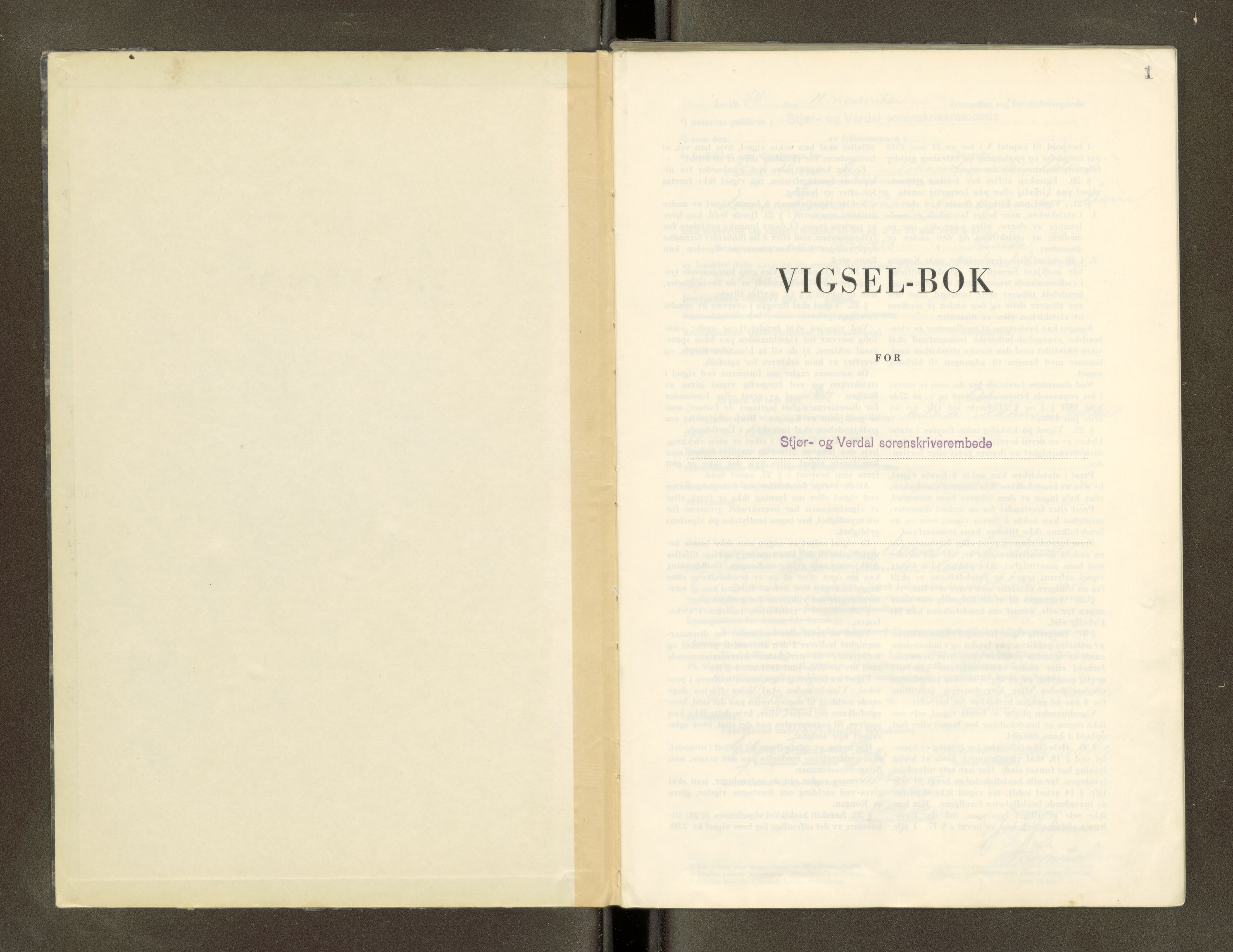 Stjør- og Verdal sorenskriveri, AV/SAT-A-4167/1/6/6D/L0006: Lysingsbok, 1944-1949, p. 1