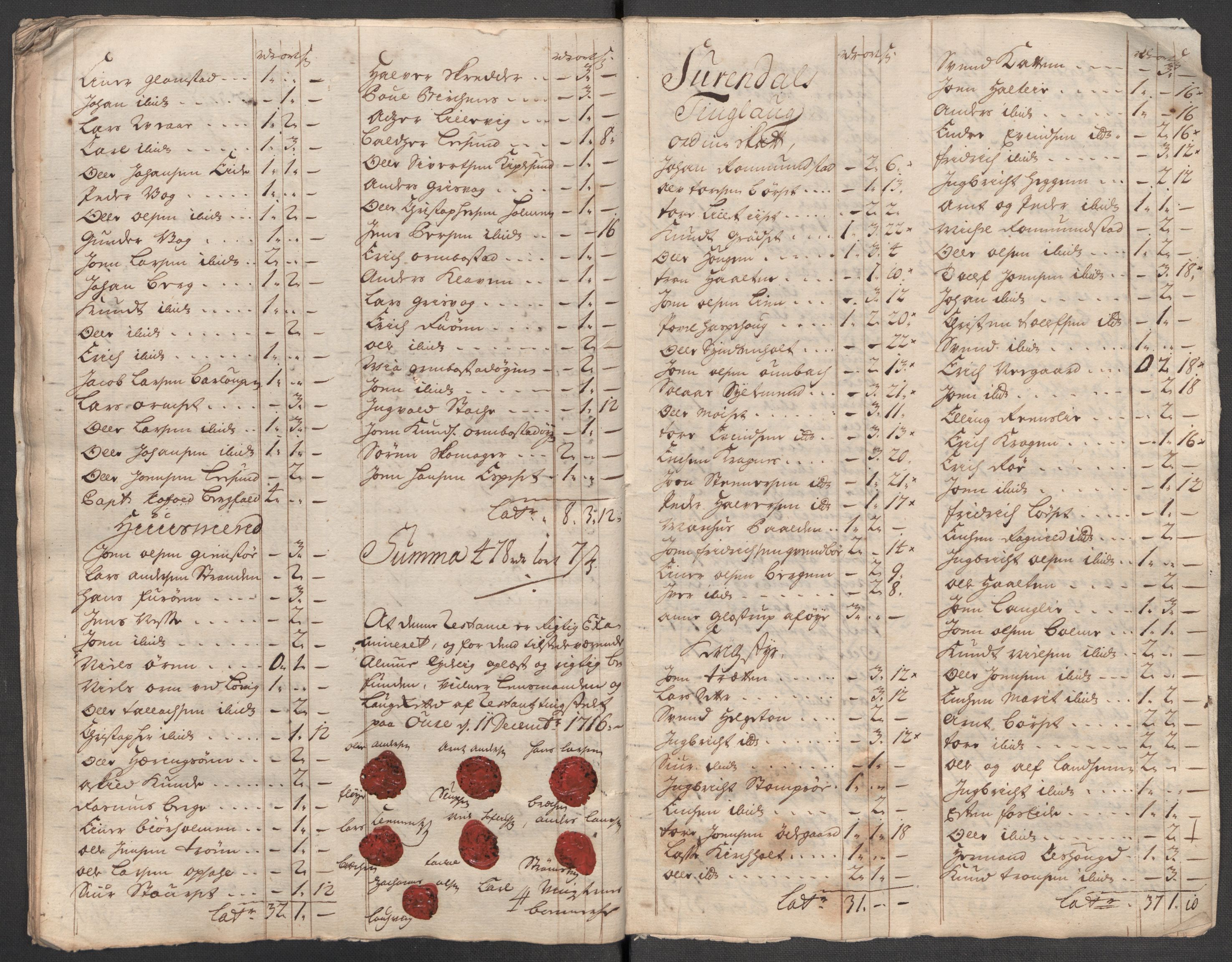 Rentekammeret inntil 1814, Reviderte regnskaper, Fogderegnskap, AV/RA-EA-4092/R56/L3749: Fogderegnskap Nordmøre, 1716, p. 250