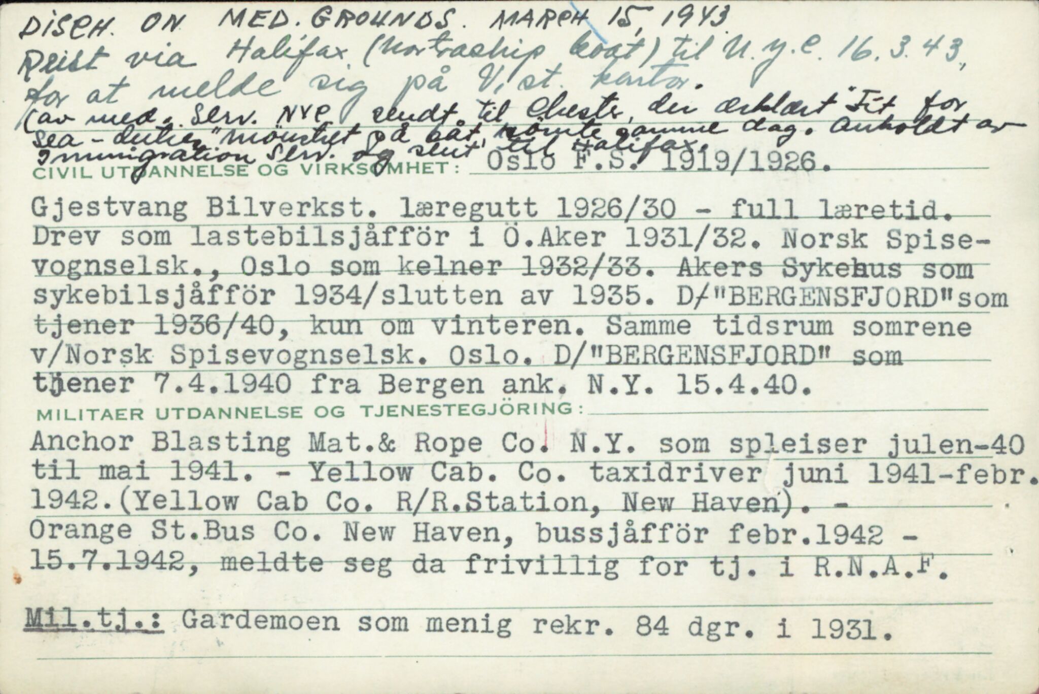Forsvaret, Forsvarets overkommando/Luftforsvarsstaben, RA/RAFA-4079/P/Pa/L0029: Personellpapirer, 1912, p. 23