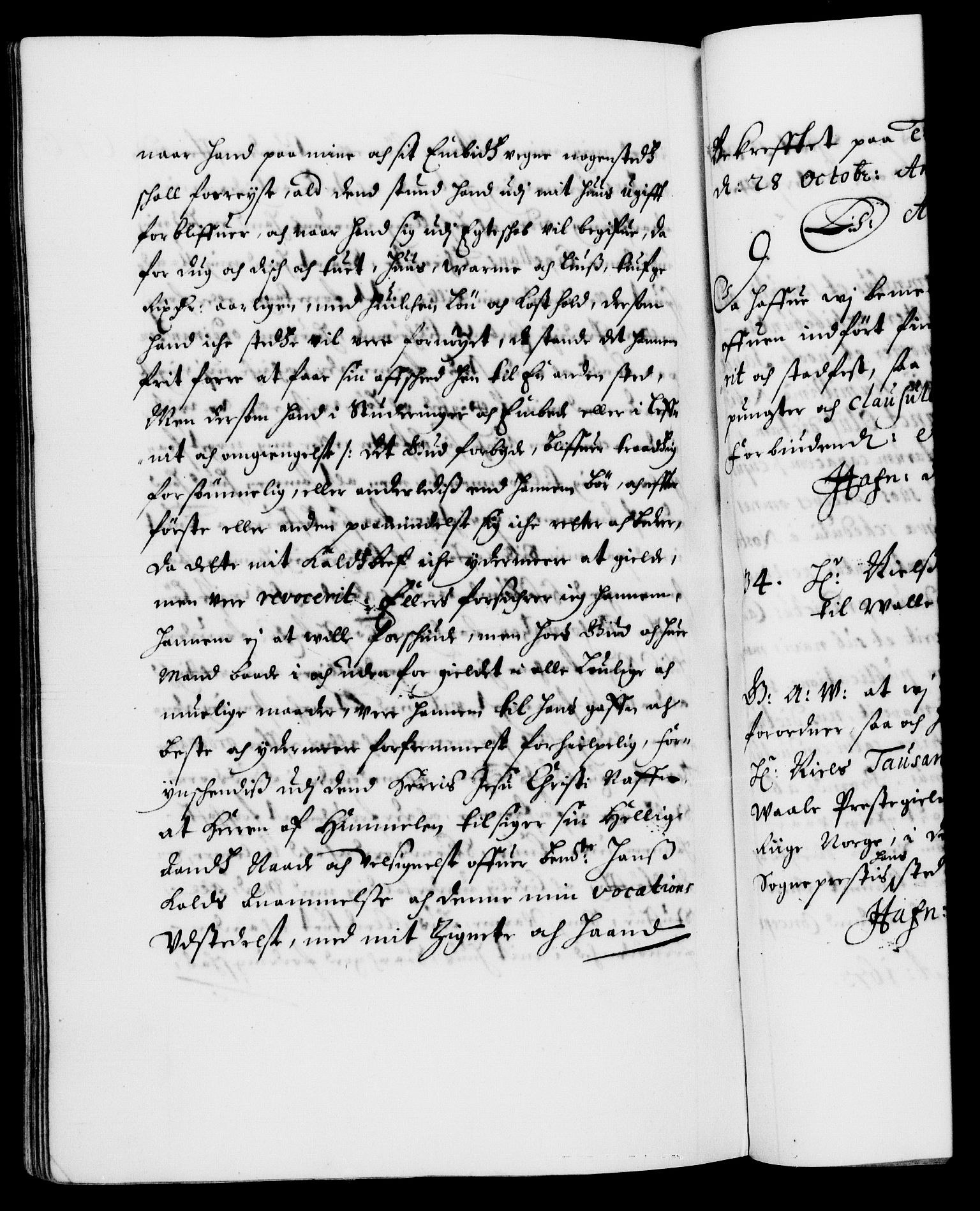 Danske Kanselli 1572-1799, RA/EA-3023/F/Fc/Fca/Fcaa/L0011: Norske registre (mikrofilm), 1670-1673, p. 646b