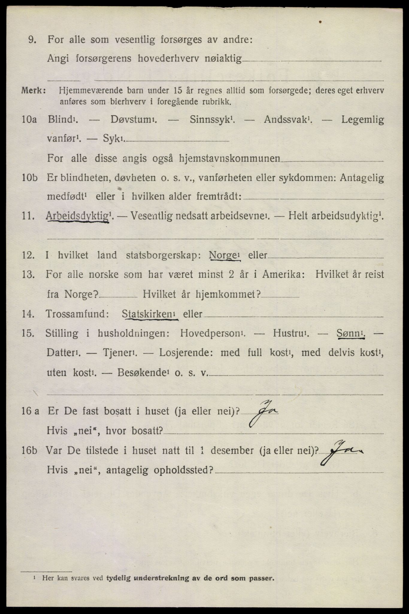 SAKO, 1920 census for Ramnes, 1920, p. 6409