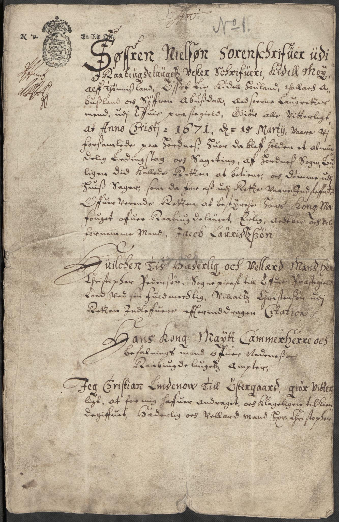 Riksarkivets diplomsamling, AV/RA-EA-5965/F15/L0031: Prestearkiv - Aust-Agder, Vest-Agder og Rogaland, 1575-1768, p. 24