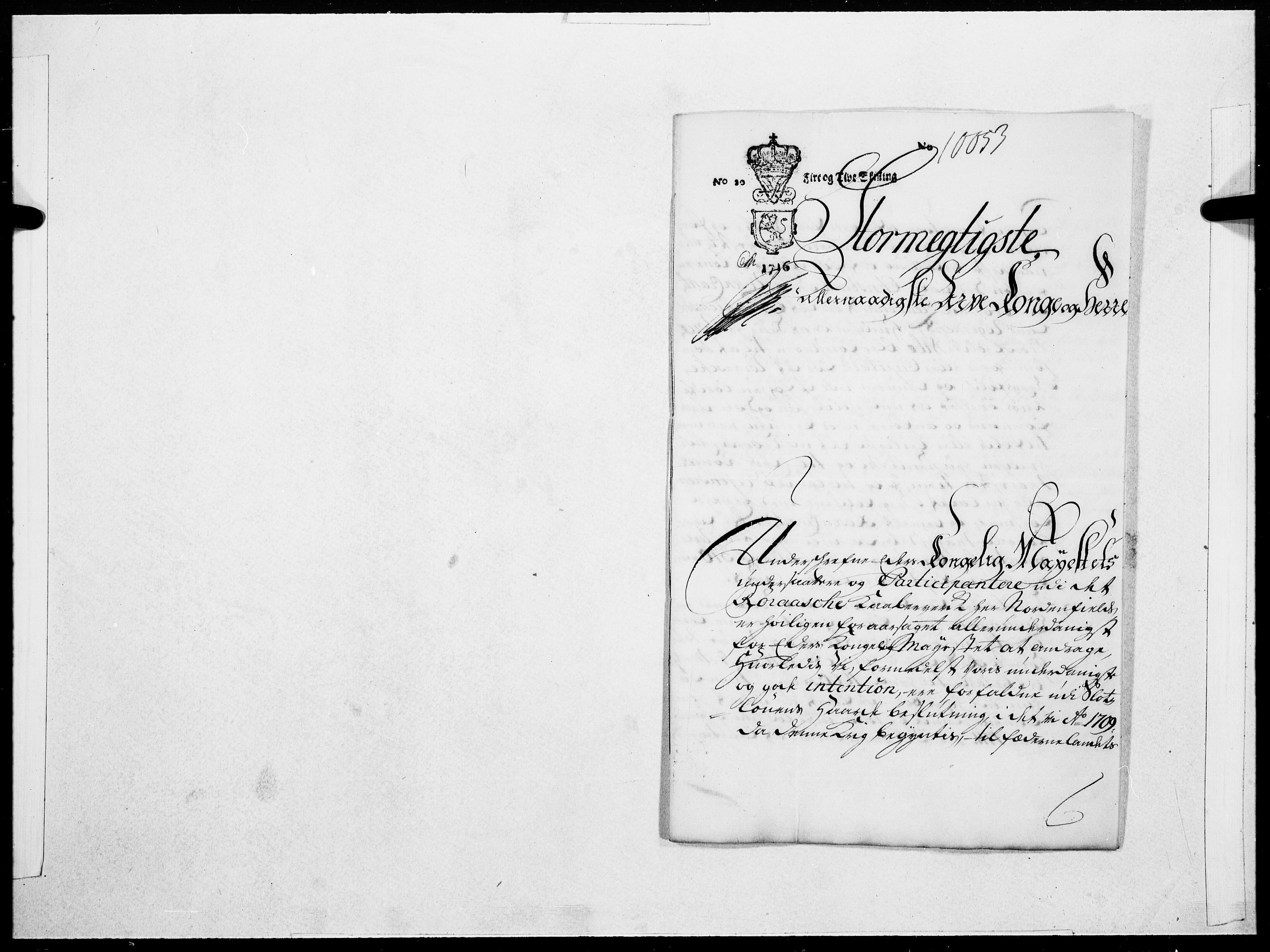 Danske Kanselli 1572-1799, AV/RA-EA-3023/F/Fc/Fcc/Fcca/L0081: Norske innlegg 1572-1799, 1717, p. 201