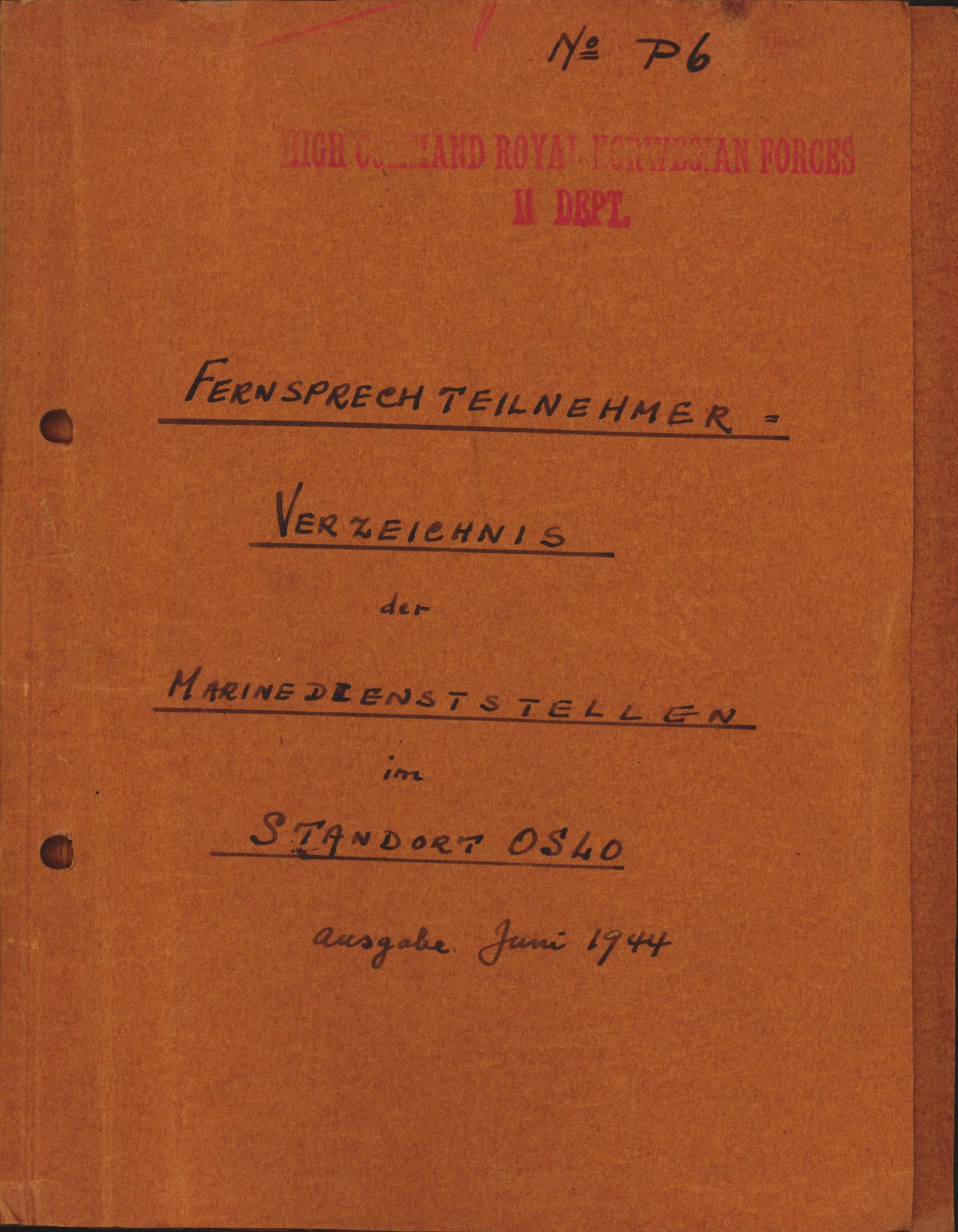Forsvarets Overkommando. 2 kontor. Arkiv 11.4. Spredte tyske arkivsaker, AV/RA-RAFA-7031/D/Dar/Darb/L0014: Reichskommissariat., 1942-1944, p. 94