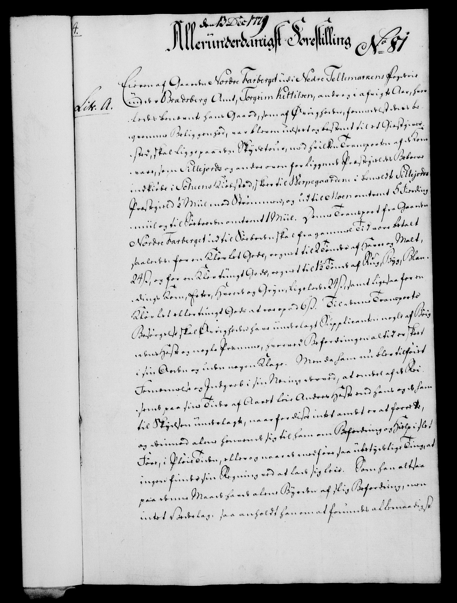 Rentekammeret, Kammerkanselliet, RA/EA-3111/G/Gf/Gfa/L0061: Norsk relasjons- og resolusjonsprotokoll (merket RK 52.61), 1779, p. 584