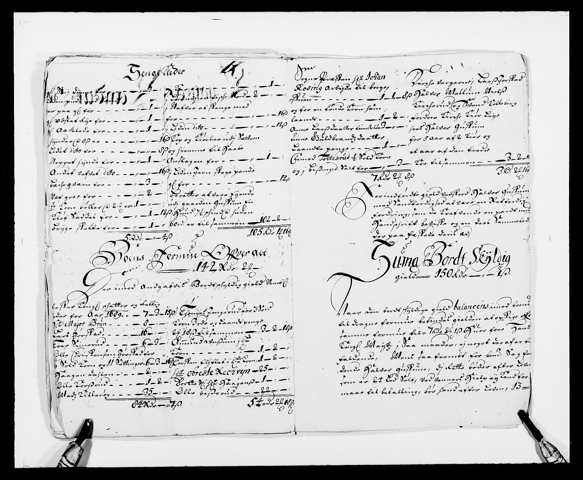 Rentekammeret inntil 1814, Reviderte regnskaper, Fogderegnskap, AV/RA-EA-4092/R17/L1165: Fogderegnskap Gudbrandsdal, 1690-1692, p. 40