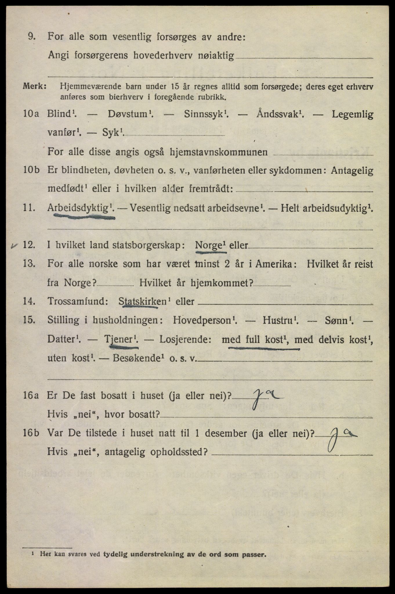 SAO, 1920 census for Kristiania, 1920, p. 618054