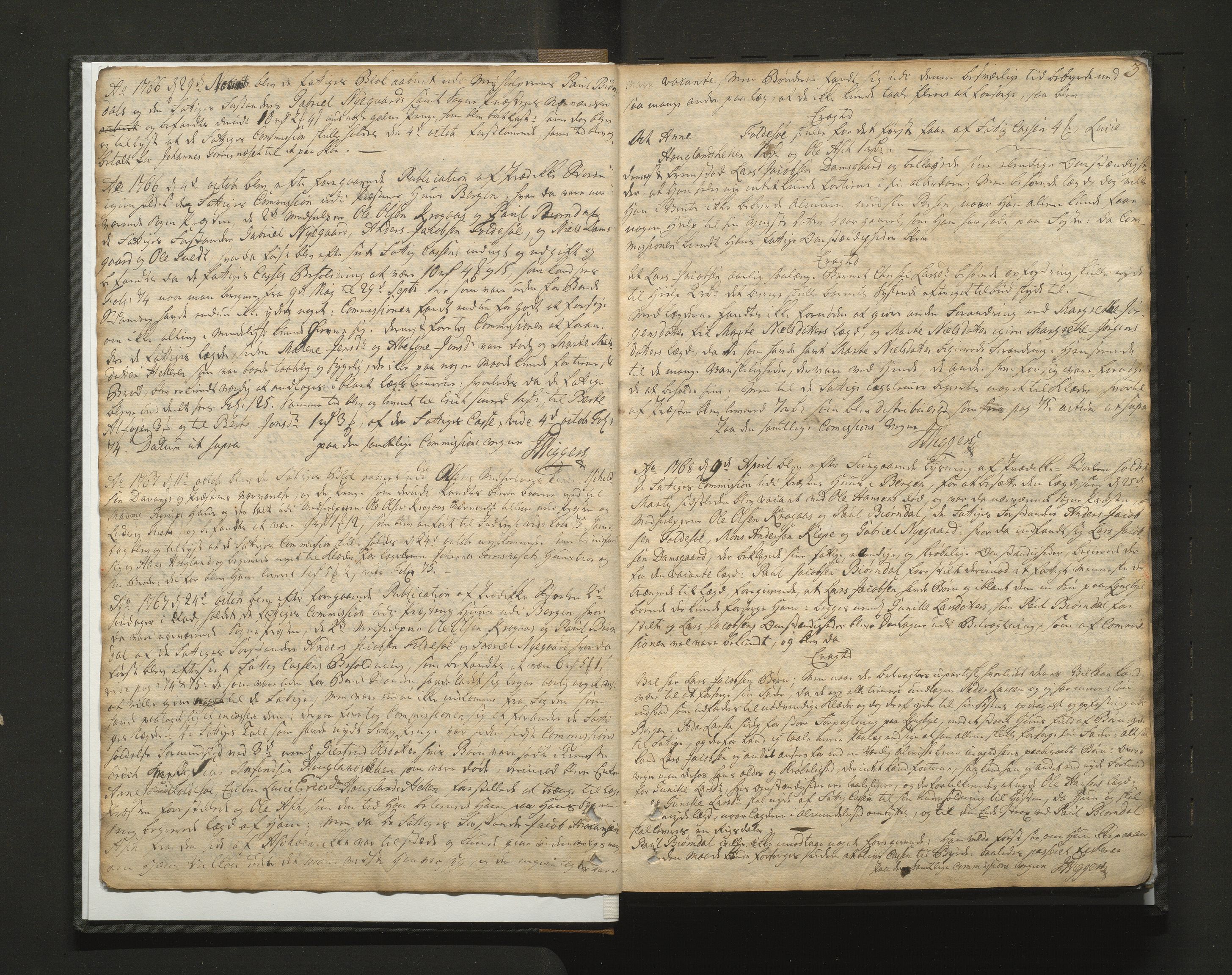 Askøy Sokneprestembete, AV/SAB-A-74101/J/Jc/L0001: Rekneskapsprotokoll (III.3.B.1), 1763-1820