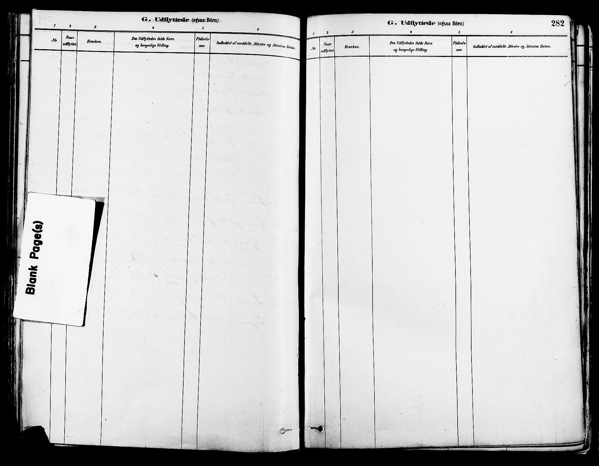 Suldal sokneprestkontor, AV/SAST-A-101845/01/IV/L0011: Parish register (official) no. A 11, 1878-1900, p. 282