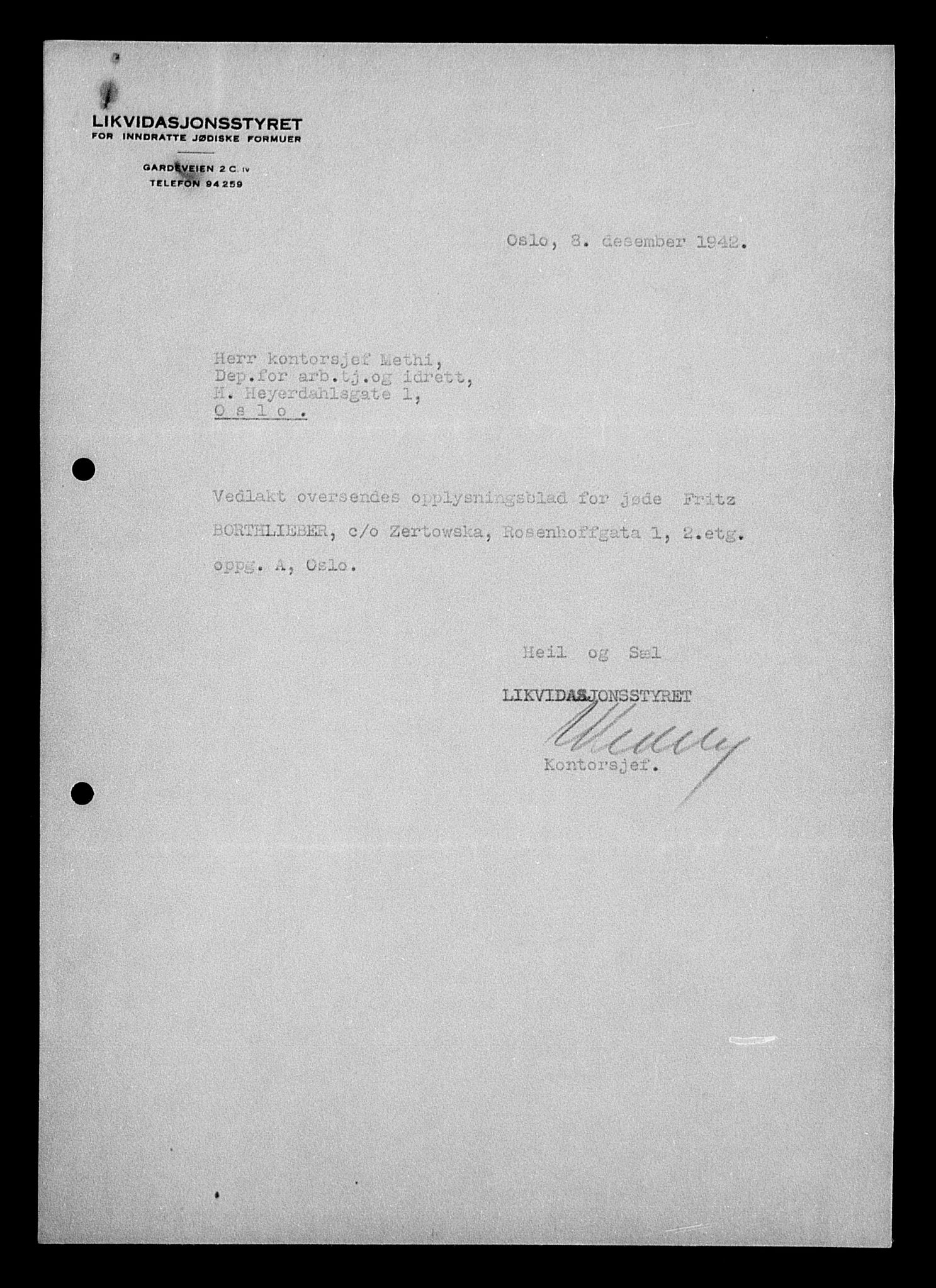 Justisdepartementet, Tilbakeføringskontoret for inndratte formuer, AV/RA-S-1564/H/Hc/Hcc/L0927: --, 1945-1947, p. 421