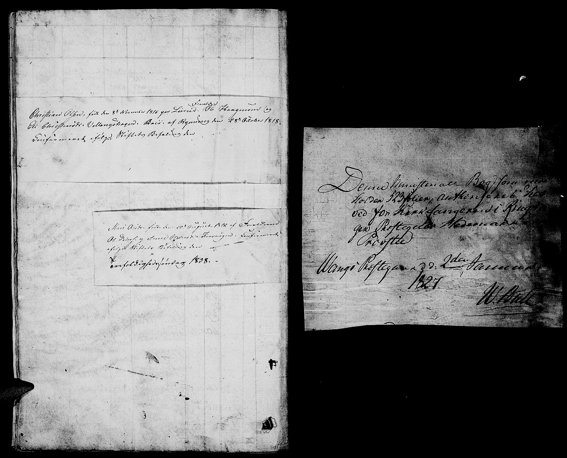 Ringsaker prestekontor, SAH/PREST-014/L/La/L0004: Parish register (copy) no. 4, 1827-1838