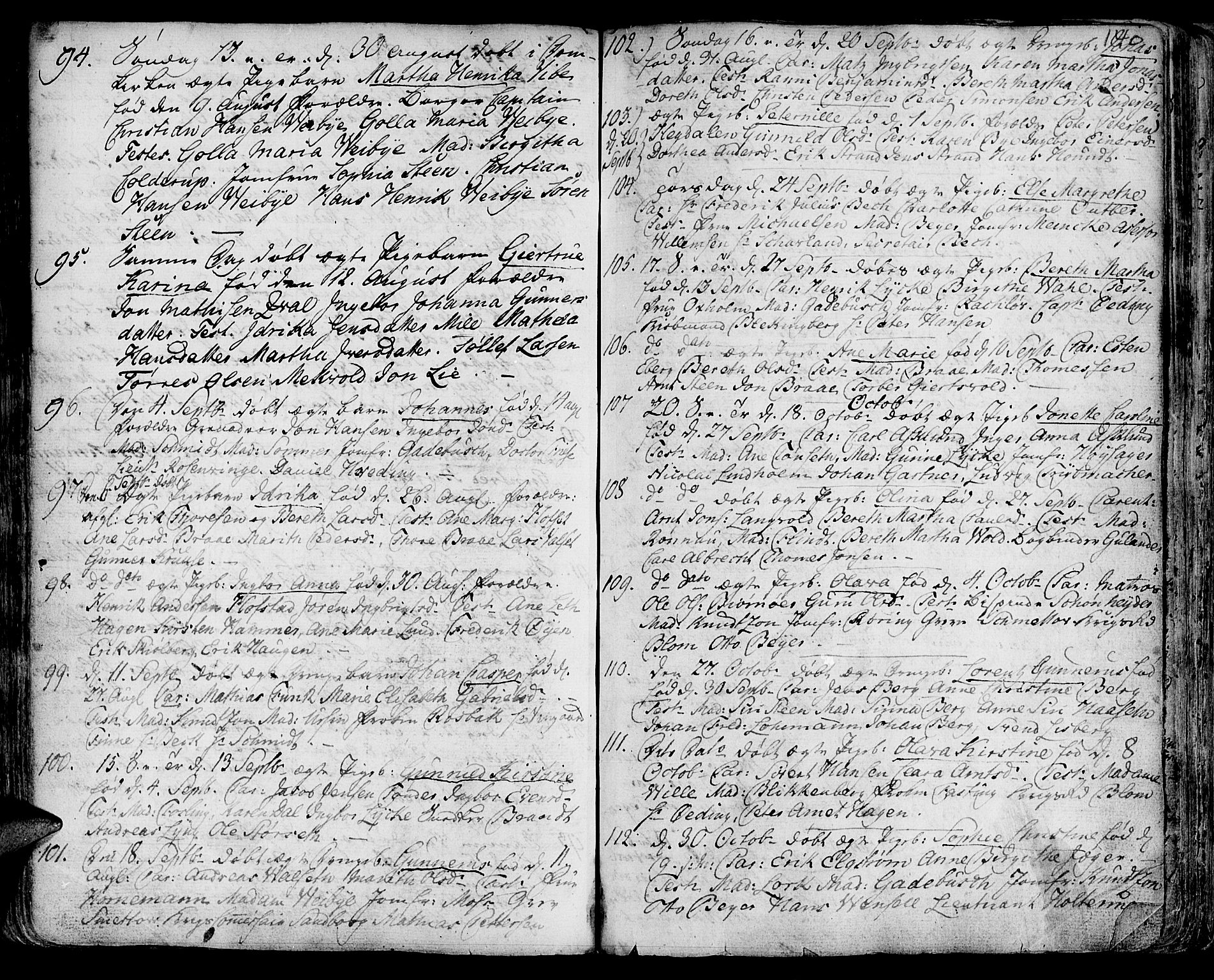 Ministerialprotokoller, klokkerbøker og fødselsregistre - Sør-Trøndelag, SAT/A-1456/601/L0039: Parish register (official) no. 601A07, 1770-1819, p. 140
