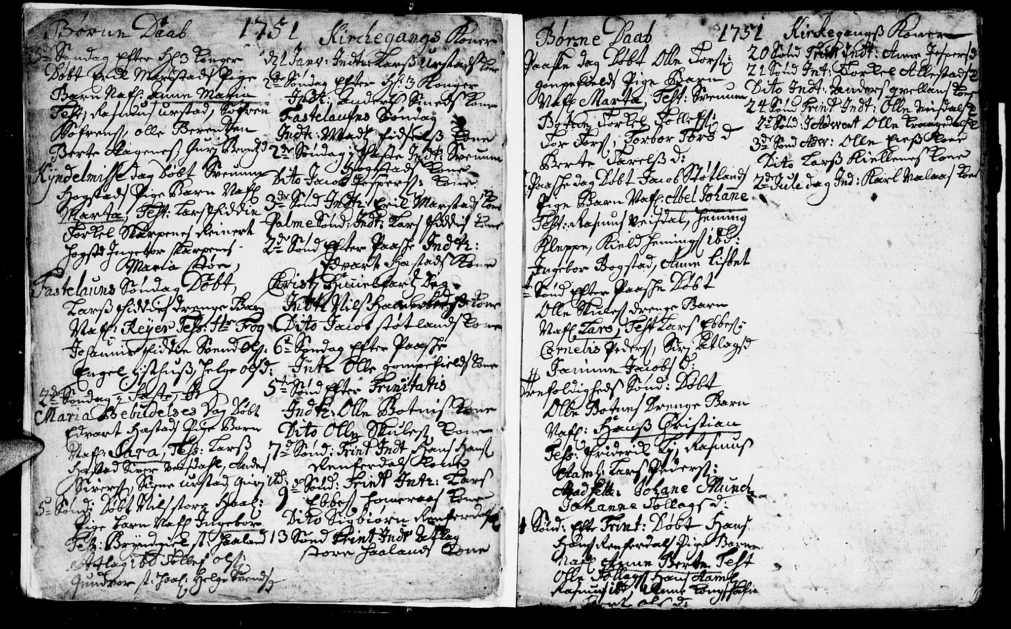 Flekkefjord sokneprestkontor, AV/SAK-1111-0012/F/Fa/Fab/L0001: Parish register (official) no. A 1, 1750-1780, p. 6-7