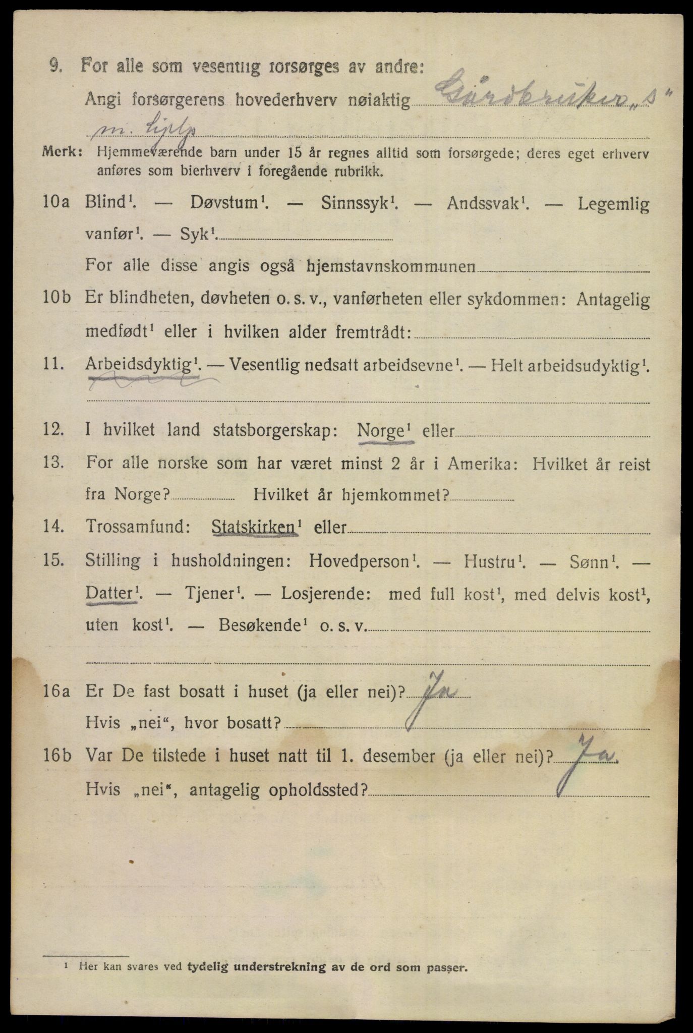 SAKO, 1920 census for Flå, 1920, p. 658