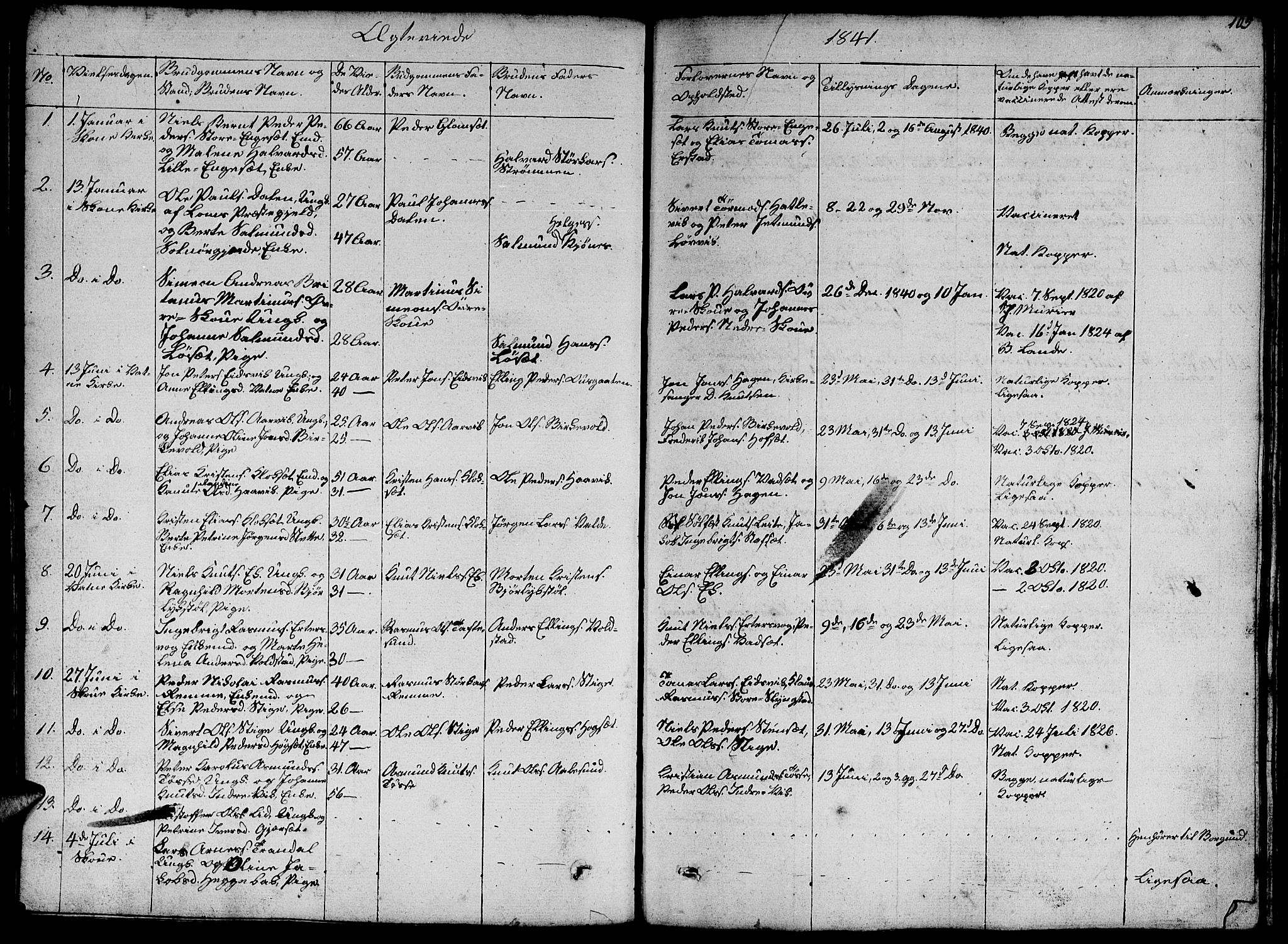 Ministerialprotokoller, klokkerbøker og fødselsregistre - Møre og Romsdal, SAT/A-1454/524/L0362: Parish register (copy) no. 524C03, 1840-1854, p. 106