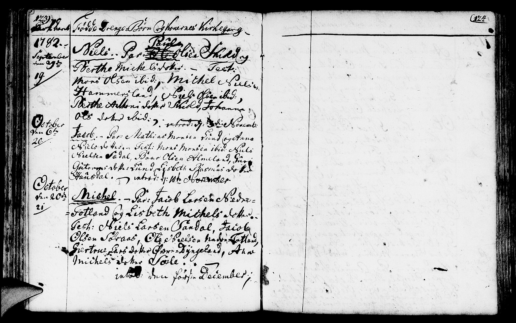 Fana Sokneprestembete, AV/SAB-A-75101/H/Haa/Haaa/L0005: Parish register (official) no. A 5, 1773-1799, p. 123-124