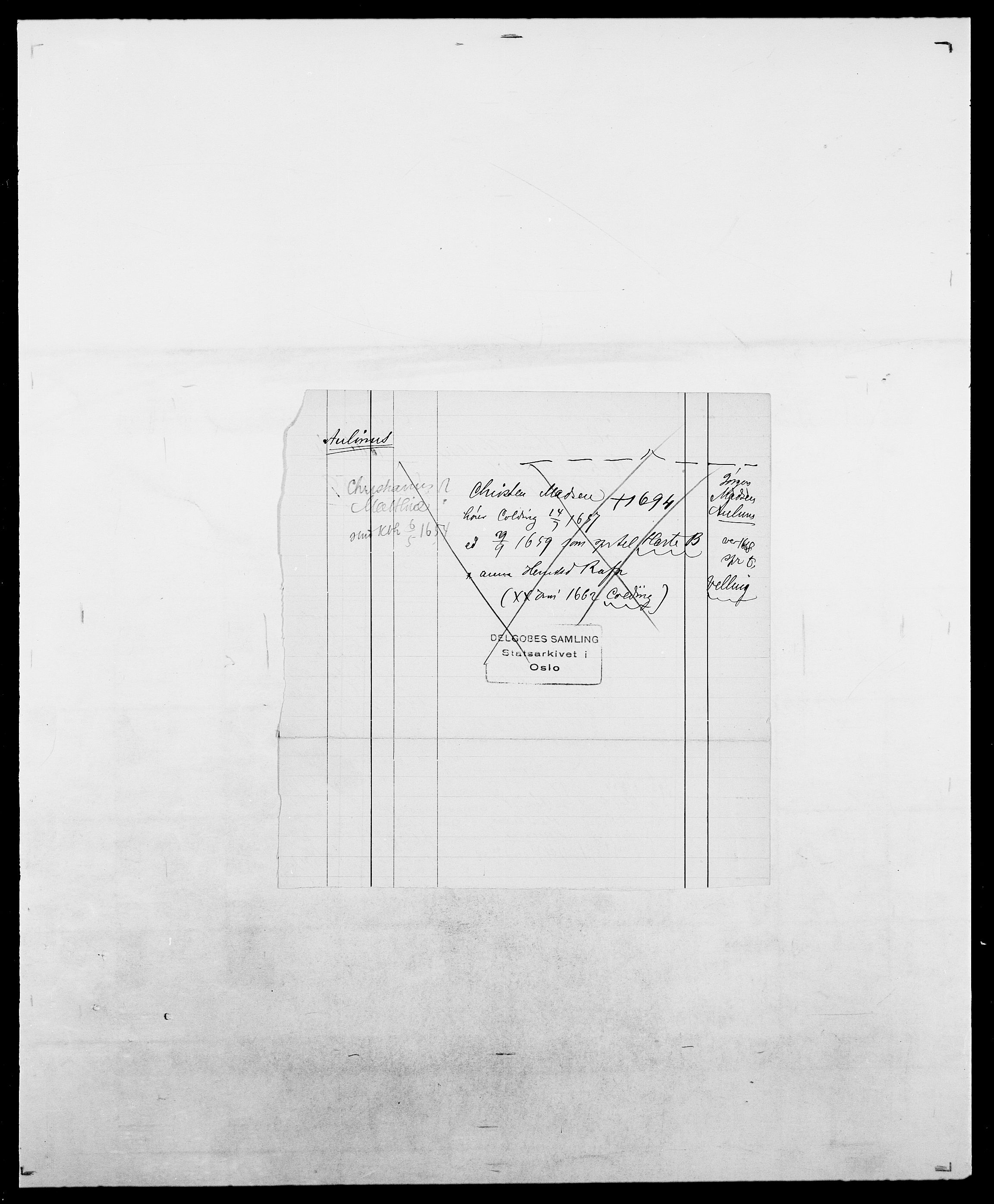 Delgobe, Charles Antoine - samling, AV/SAO-PAO-0038/D/Da/L0039: Thorsen - Urup, p. 33