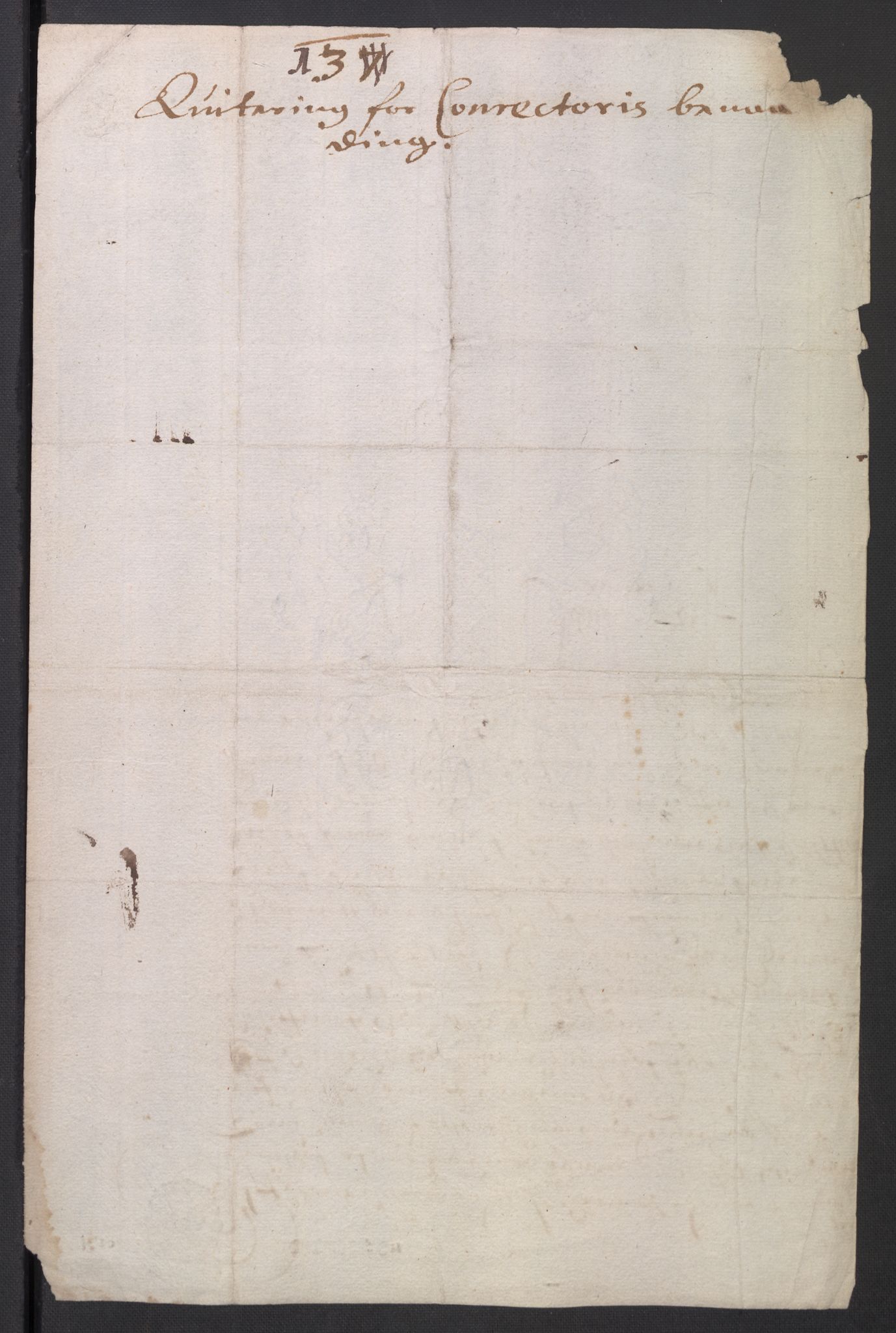 Rentekammeret inntil 1814, Reviderte regnskaper, Kirkeregnskap, AV/RA-EA-4067/Rf/L0121: Kirkeregnskap, 1656-1679, p. 311