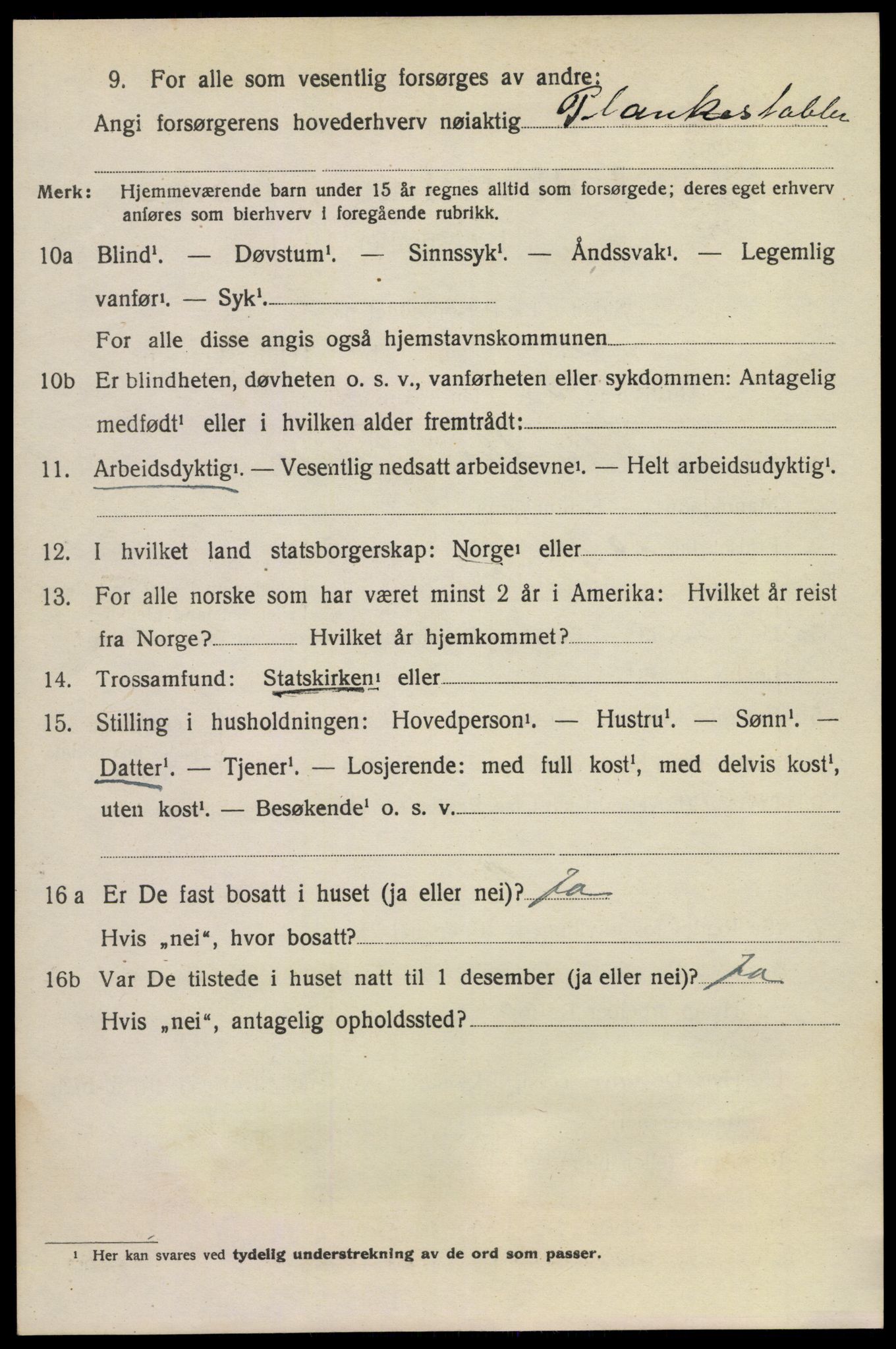 SAKO, 1920 census for Larvik, 1920, p. 25559