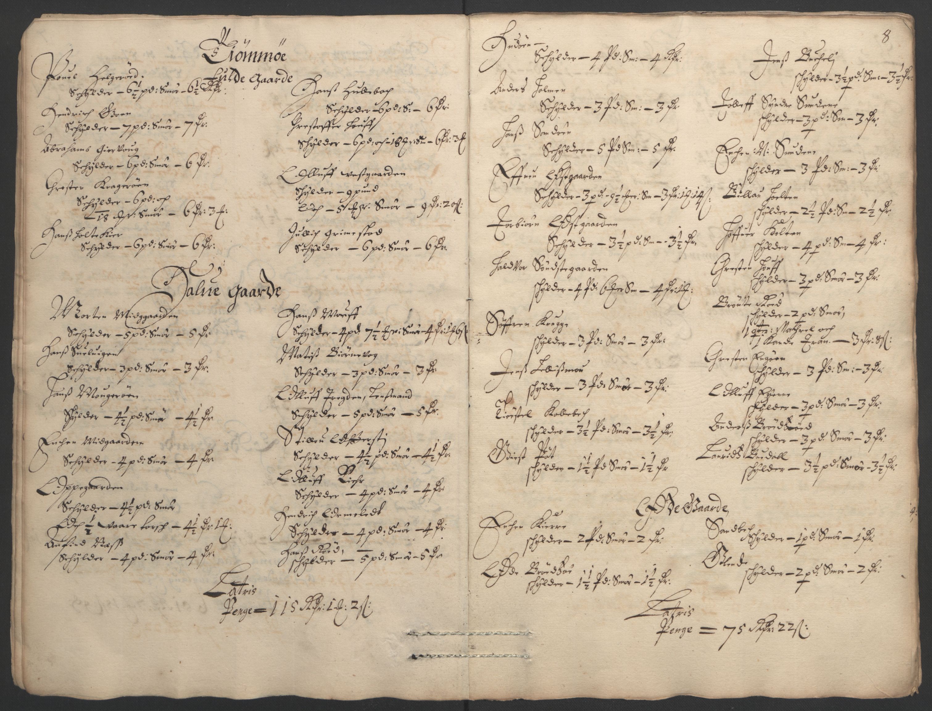 Rentekammeret inntil 1814, Reviderte regnskaper, Fogderegnskap, AV/RA-EA-4092/R33/L1965: Fogderegnskap Larvik grevskap, 1669-1670, p. 123