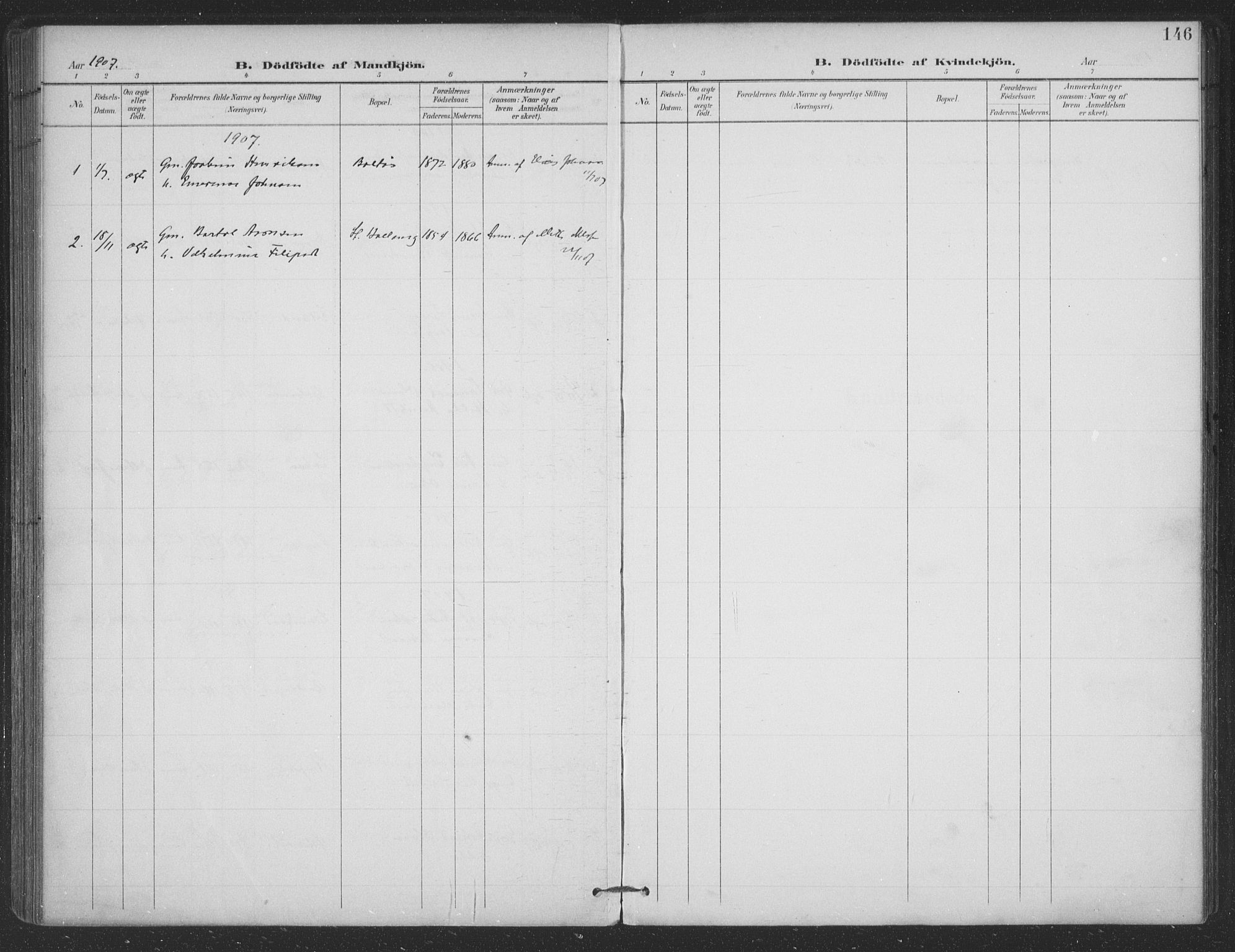 Ministerialprotokoller, klokkerbøker og fødselsregistre - Nordland, SAT/A-1459/863/L0899: Parish register (official) no. 863A11, 1897-1906, p. 146