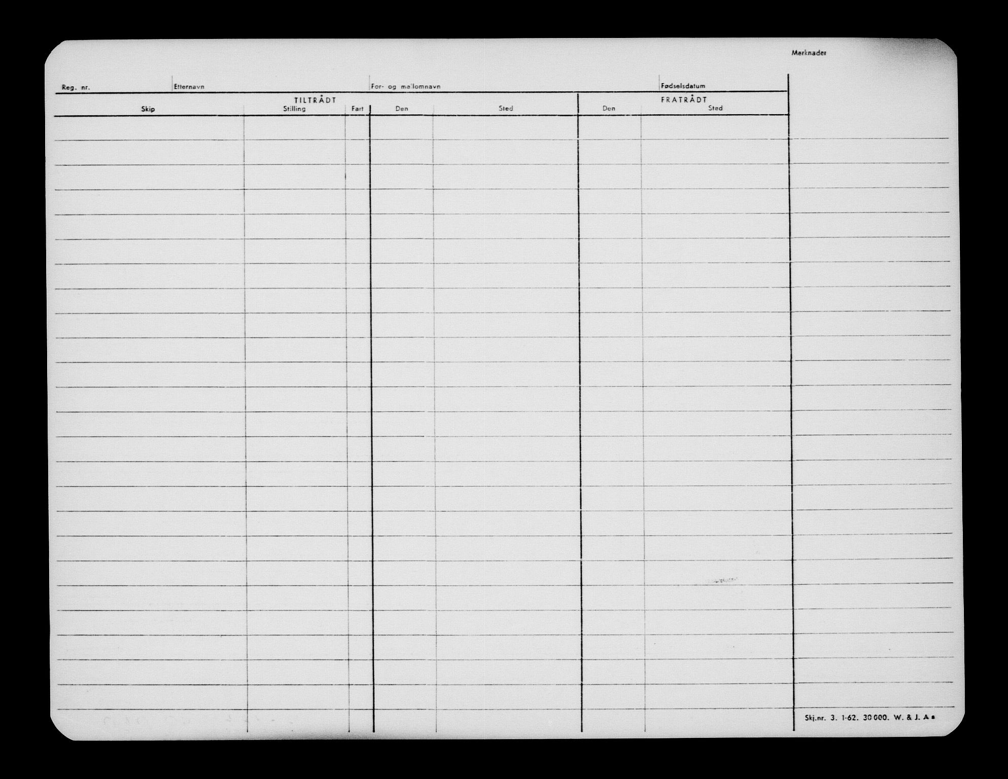 Direktoratet for sjømenn, AV/RA-S-3545/G/Gb/L0057: Hovedkort, 1905, p. 100