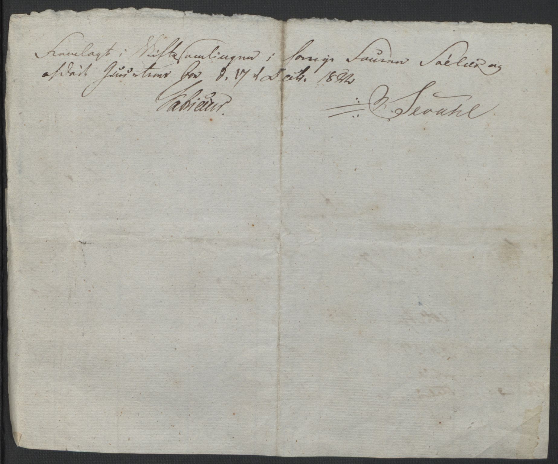 Forsvaret, Generalauditøren, AV/RA-RAFA-1772/F/Fj/Fjb/L0005: Skifter 1818 - 1823, 1818-1823, p. 160