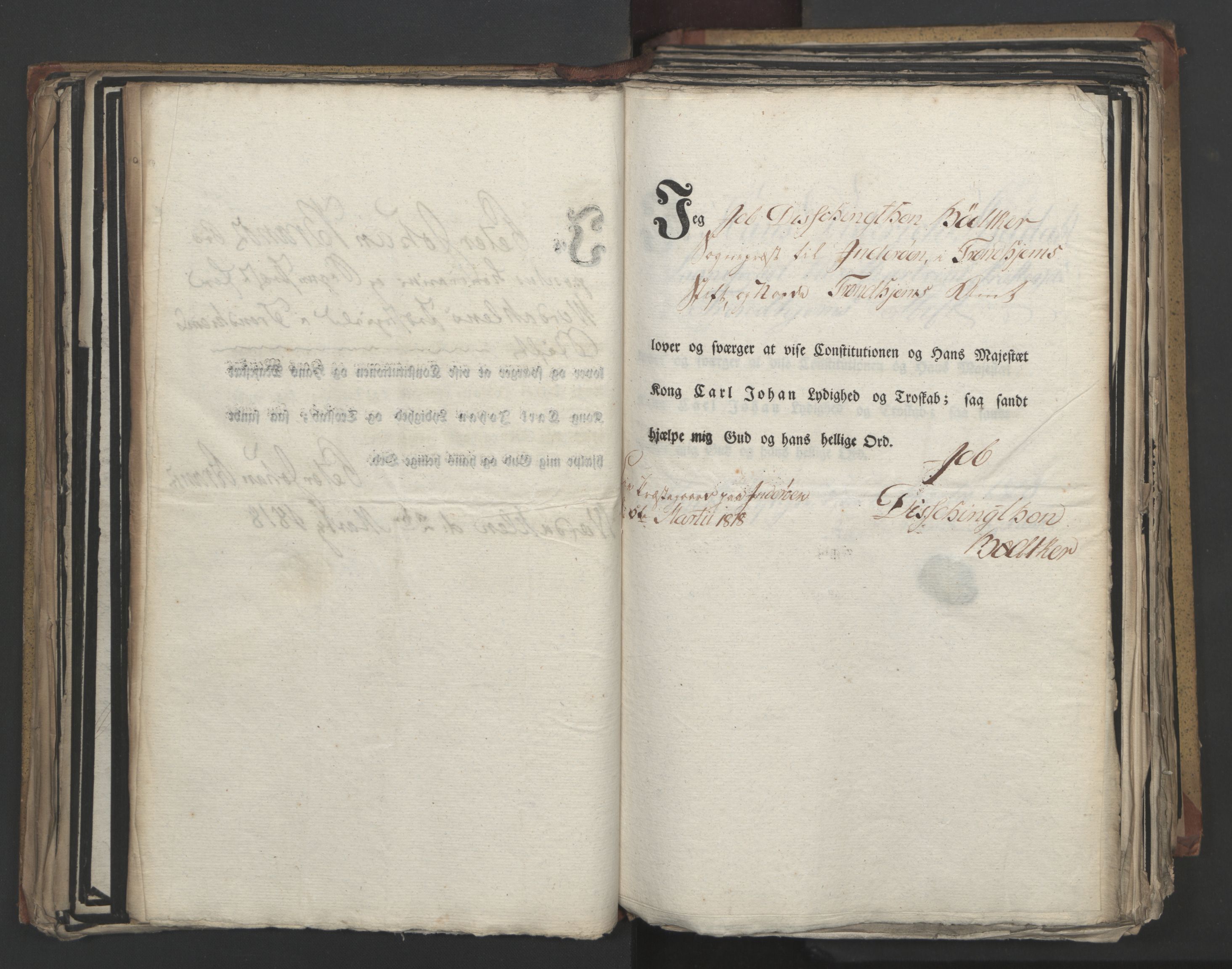 Statsrådsavdelingen i Stockholm, AV/RA-S-1003/D/Da/L0014: Regjeringsinnstillinger nr. 2890-3057, 1818, p. 169