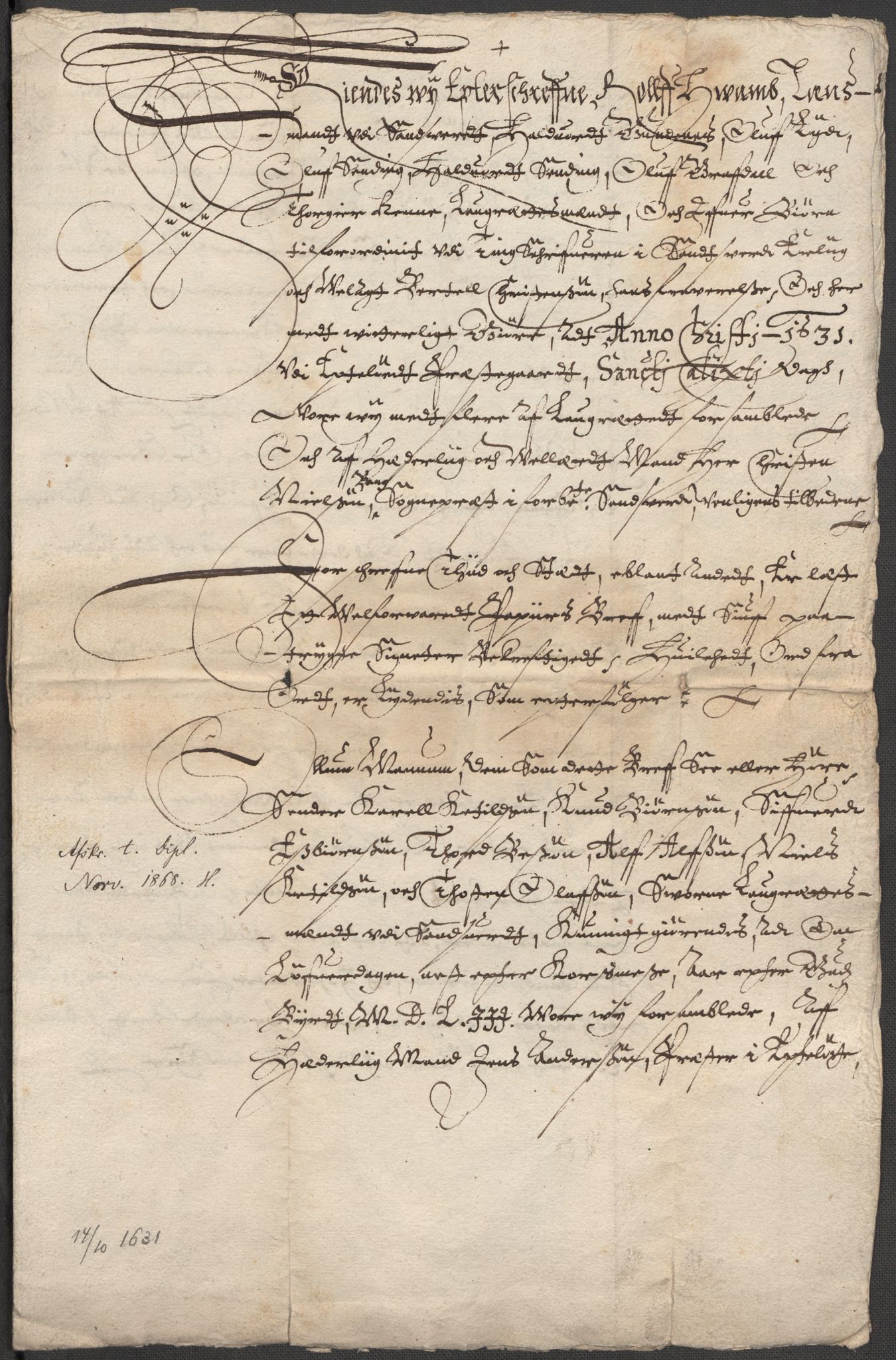 Riksarkivets diplomsamling, AV/RA-EA-5965/F15/L0020: Prestearkiv - Buskerud, 1584-1727, p. 51