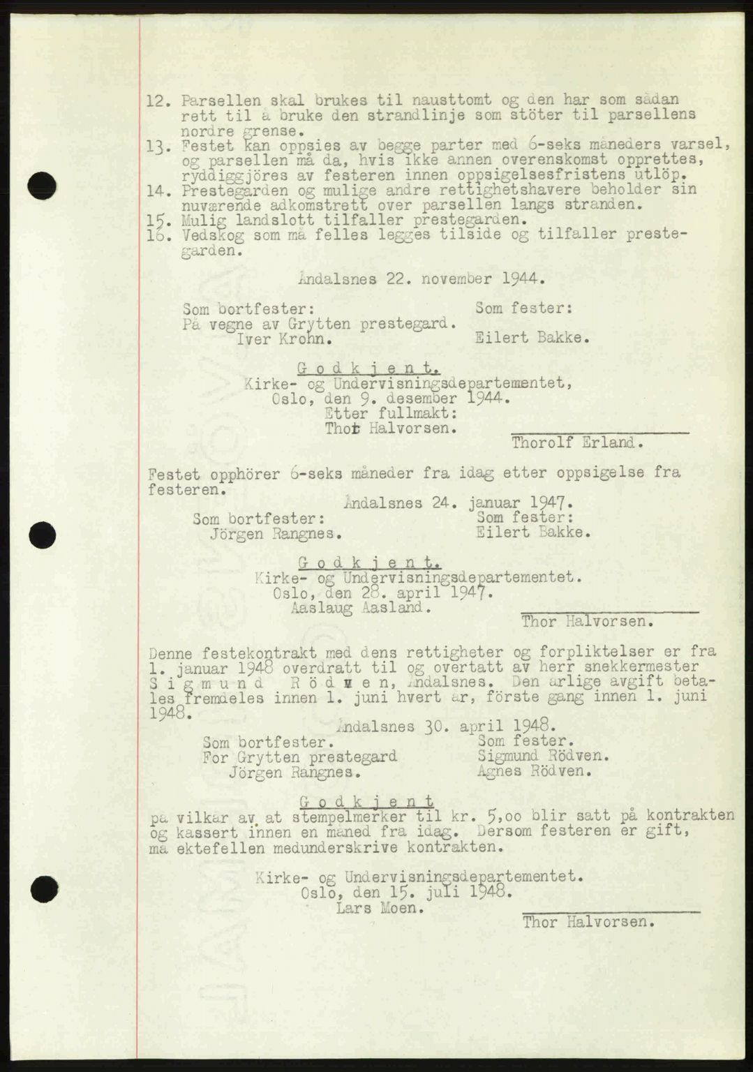 Romsdal sorenskriveri, AV/SAT-A-4149/1/2/2C: Mortgage book no. A27, 1948-1948, Diary no: : 2138/1948