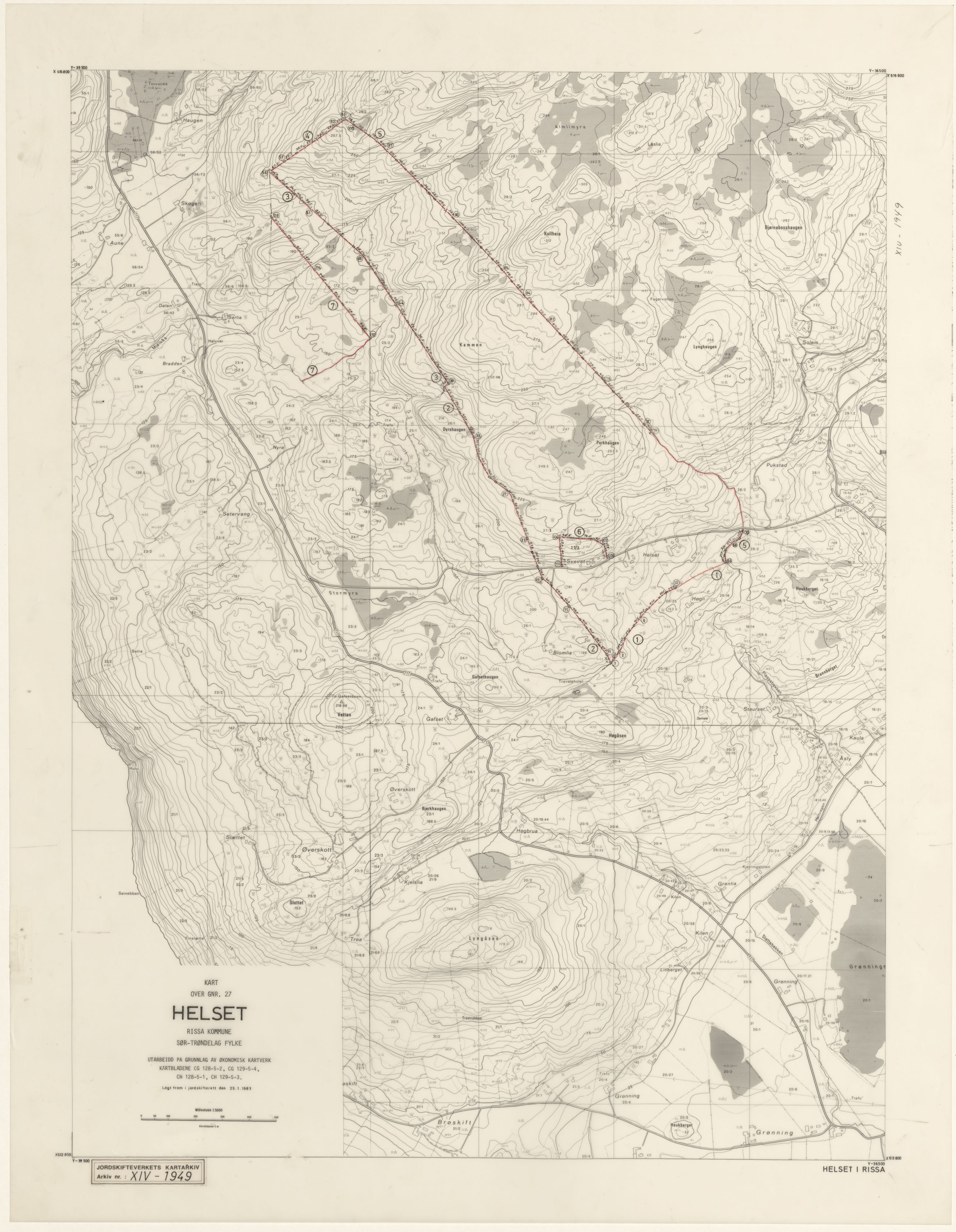 Jordskifteverkets kartarkiv, RA/S-3929/T, 1859-1988, p. 3054