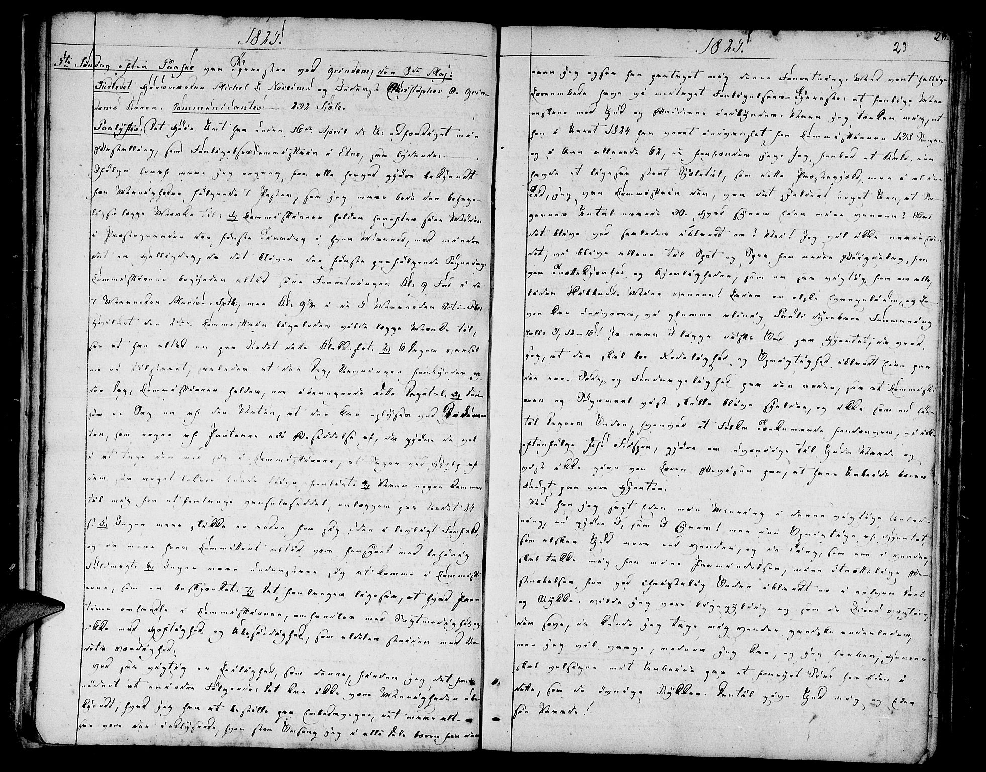 Etne sokneprestembete, AV/SAB-A-75001/H/Haa: Parish register (official) no. A 5, 1808-1817, p. 23