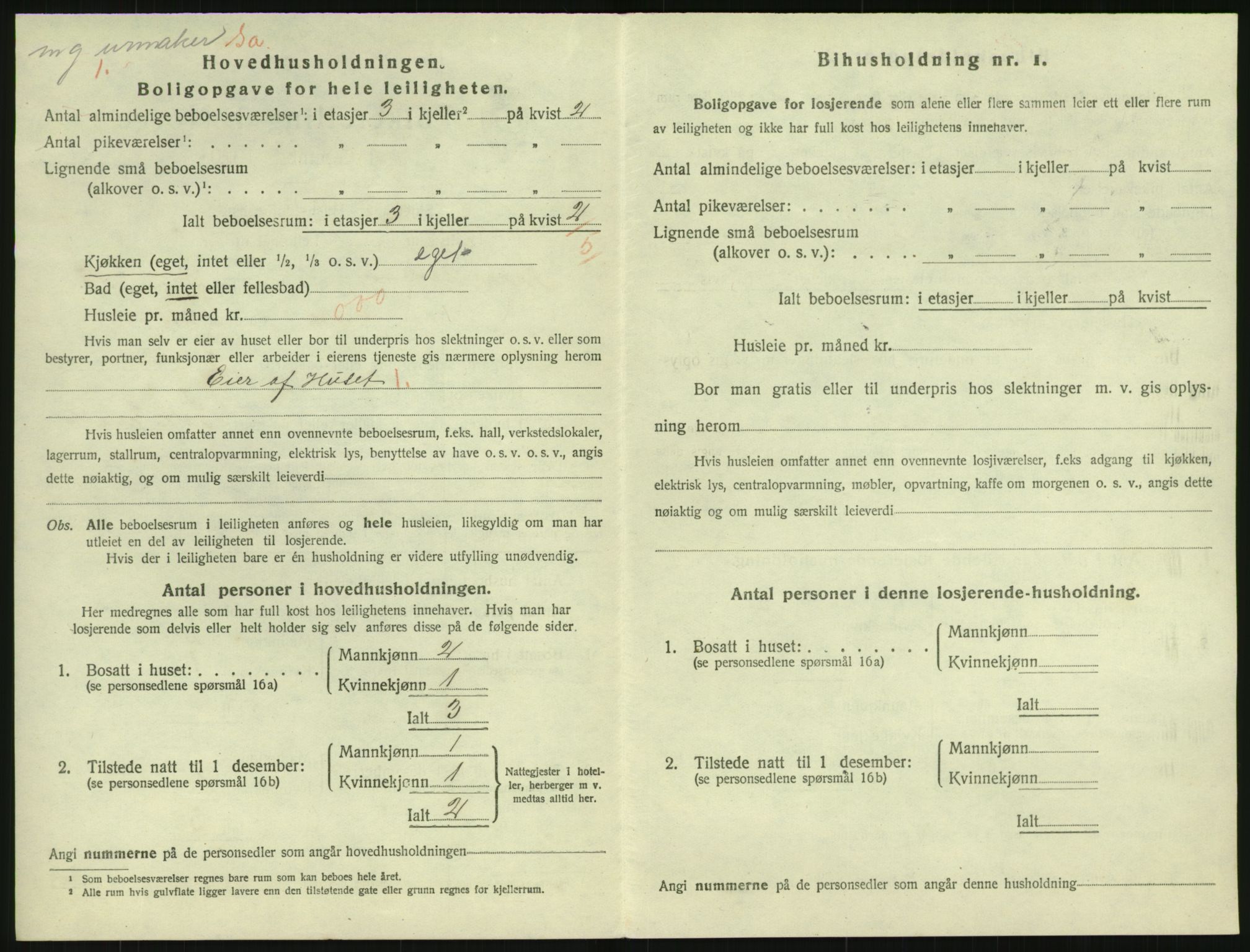 SAK, 1920 census for Grimstad, 1920, p. 2142