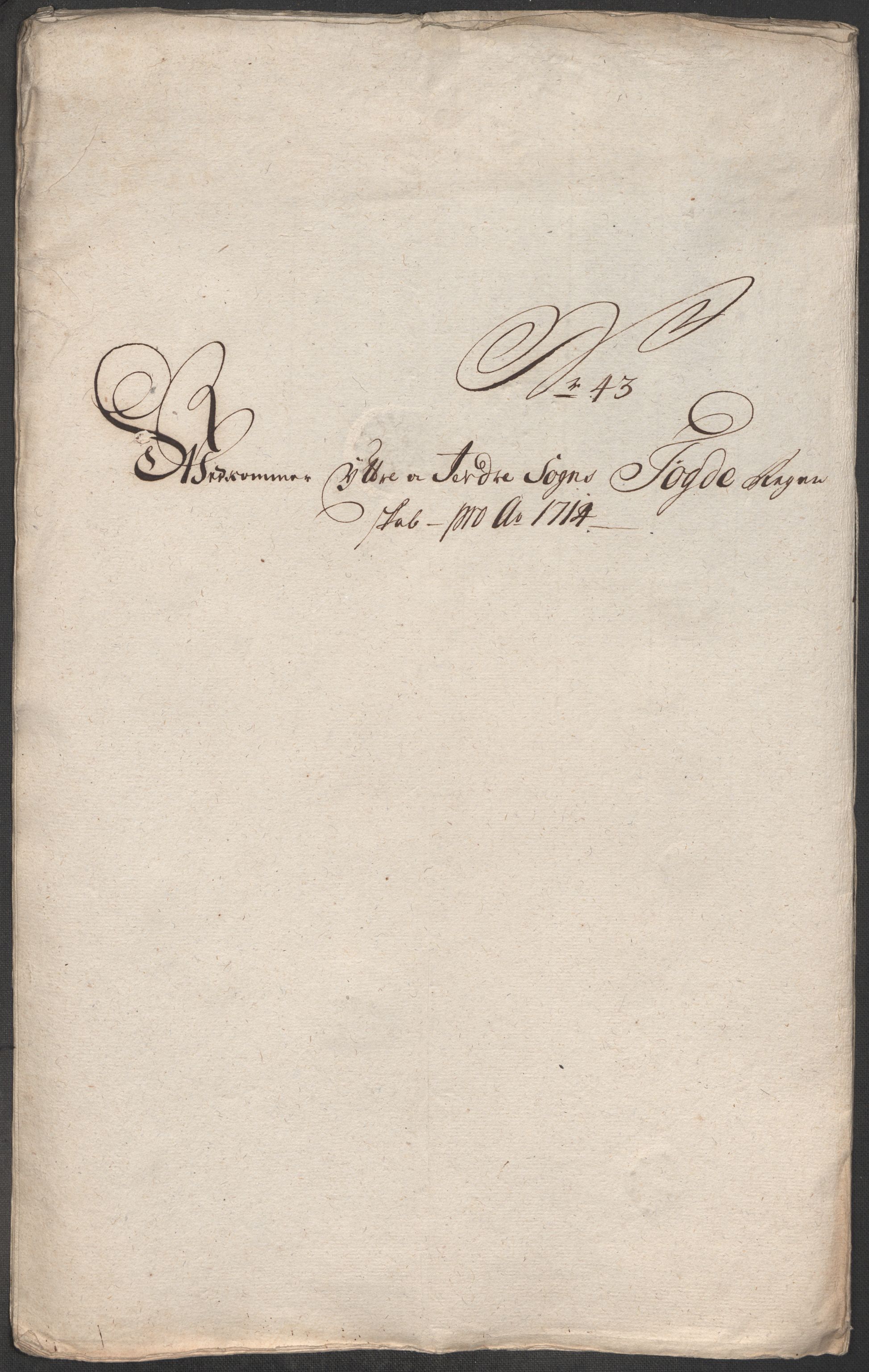 Rentekammeret inntil 1814, Reviderte regnskaper, Fogderegnskap, RA/EA-4092/R52/L3319: Fogderegnskap Sogn, 1713-1714, p. 882