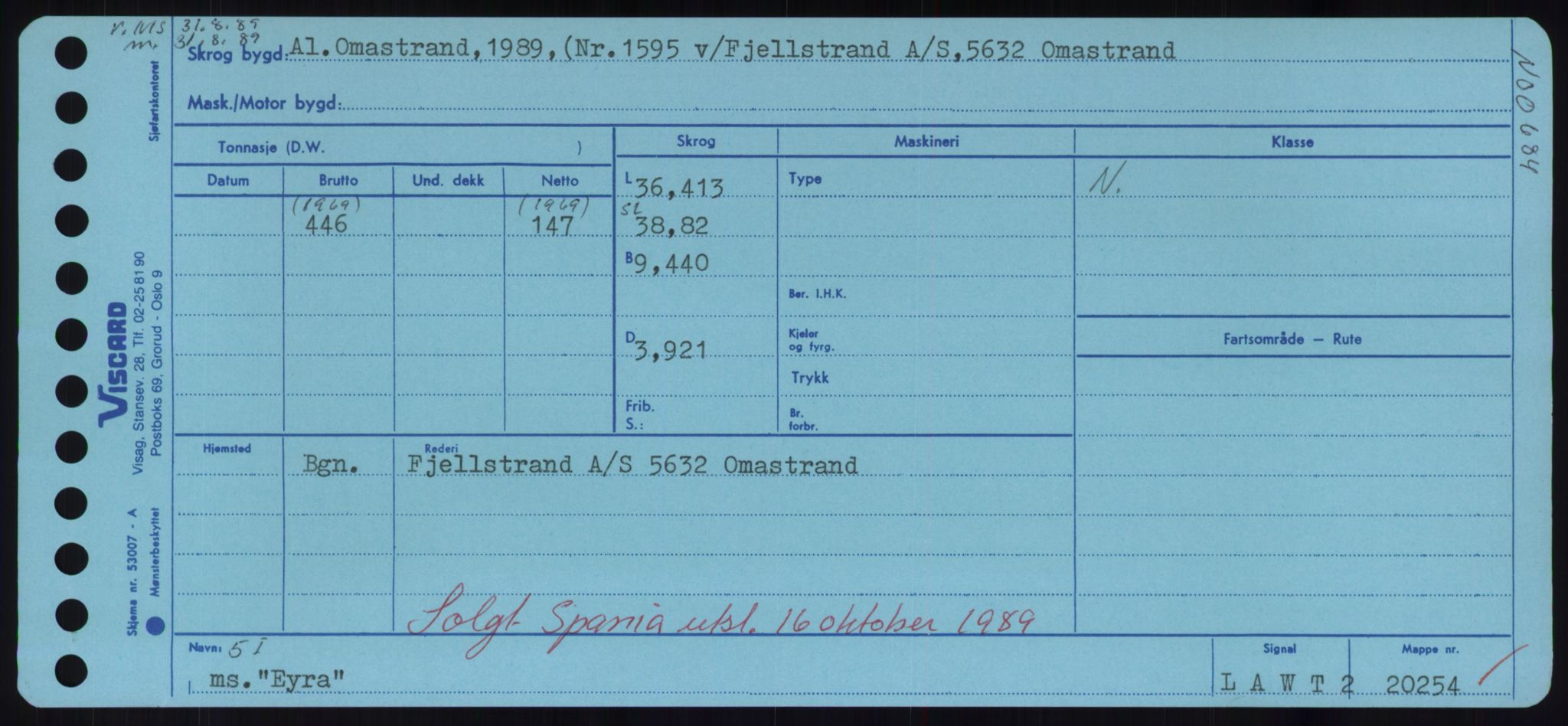 Sjøfartsdirektoratet med forløpere, Skipsmålingen, AV/RA-S-1627/H/Hd/L0009: Fartøy, E, p. 651