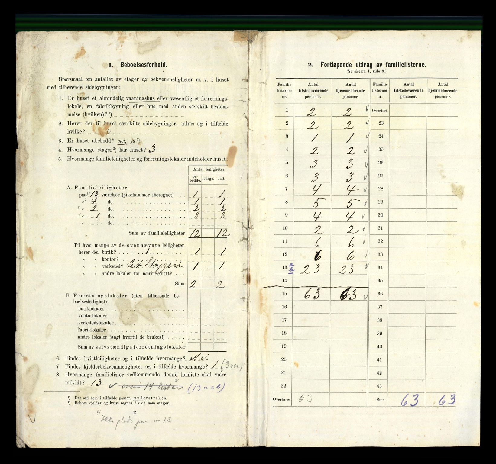 RA, 1910 census for Kristiania, 1910, p. 4822