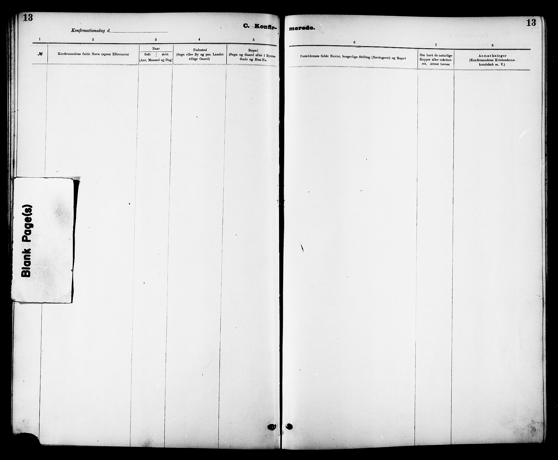 Ministerialprotokoller, klokkerbøker og fødselsregistre - Sør-Trøndelag, SAT/A-1456/605/L0255: Parish register (copy) no. 605C02, 1908-1918, p. 13