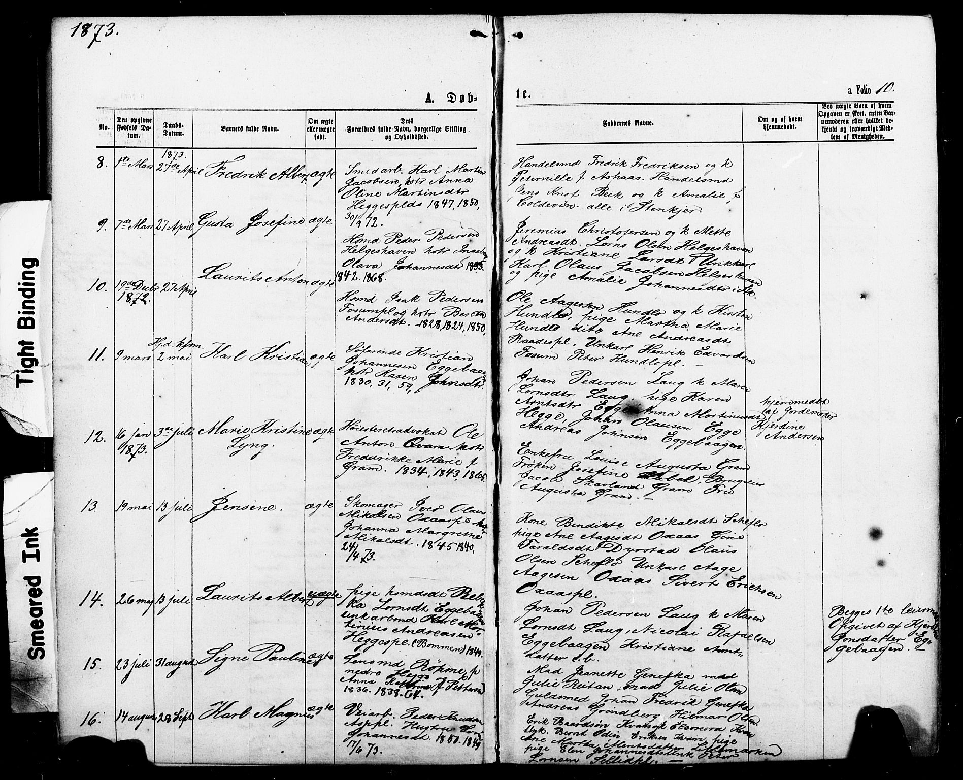 Ministerialprotokoller, klokkerbøker og fødselsregistre - Nord-Trøndelag, AV/SAT-A-1458/740/L0380: Parish register (copy) no. 740C01, 1868-1902, p. 10