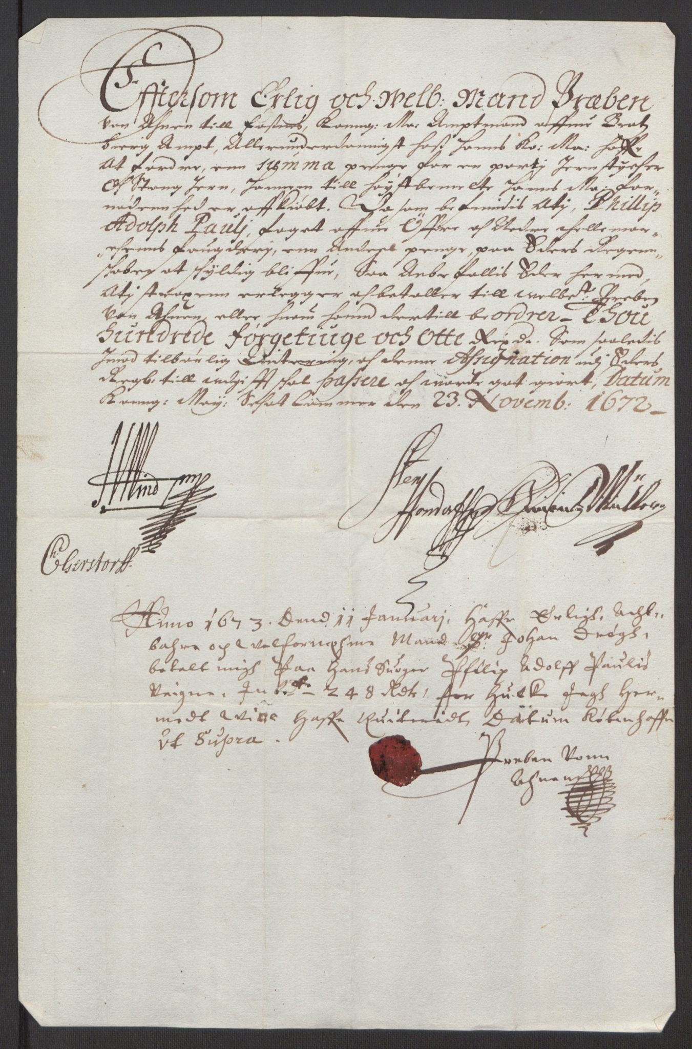 Rentekammeret inntil 1814, Reviderte regnskaper, Fogderegnskap, AV/RA-EA-4092/R35/L2060: Fogderegnskap Øvre og Nedre Telemark, 1671-1672, p. 434